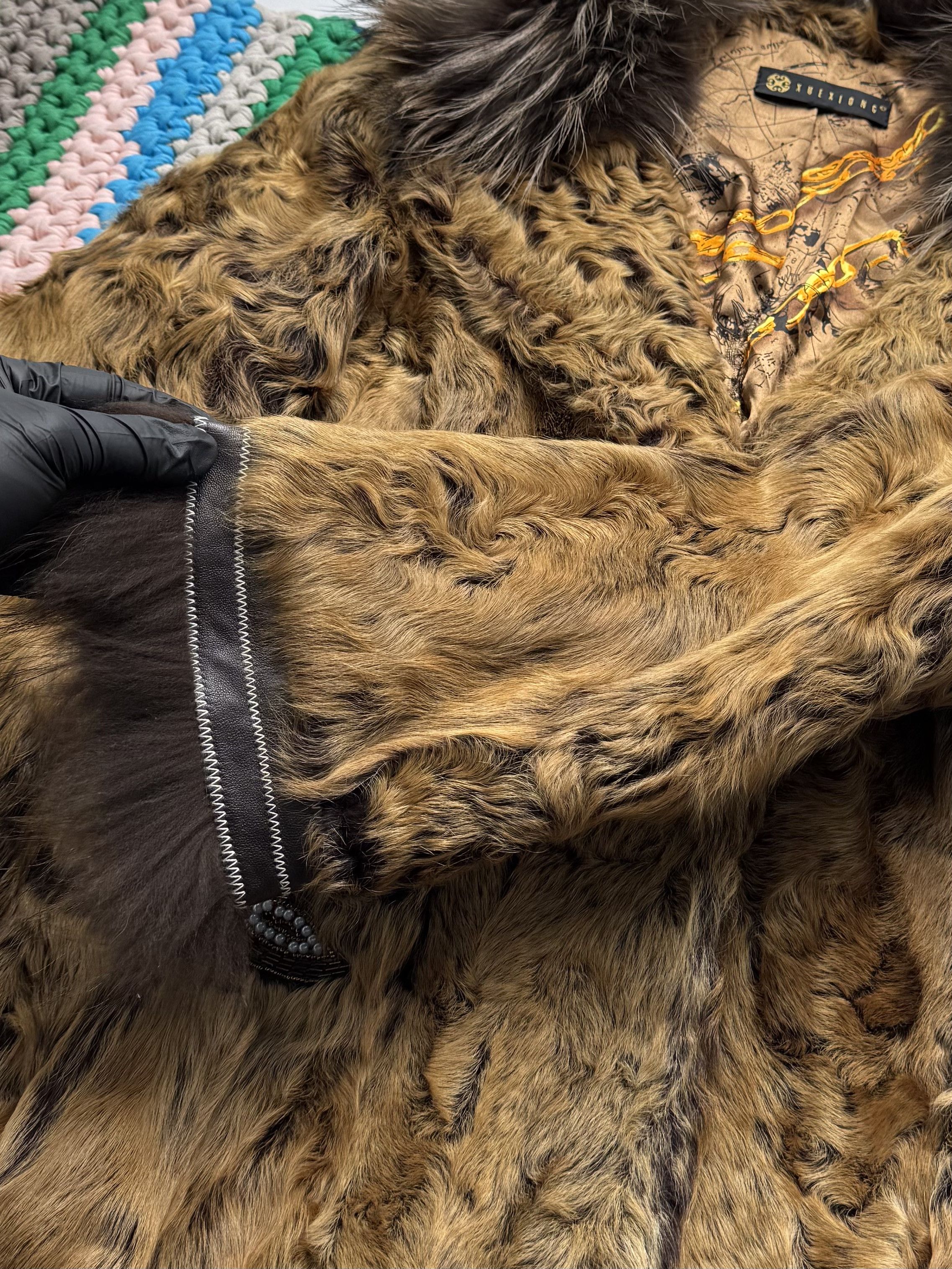 Japanese Brand Vintage Real Fur Jacket (D15) Size L / US 10 / IT 46 - 8 Thumbnail