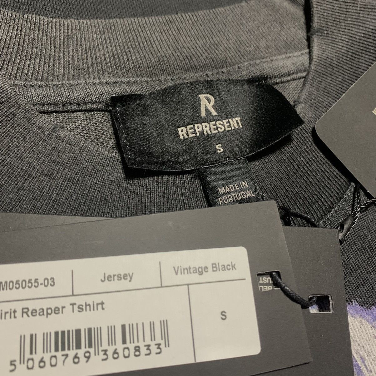 Represent Clo. Represent Small Spirit Reaper Vintage Black Tee Size US S / EU 44-46 / 1 - 5 Thumbnail