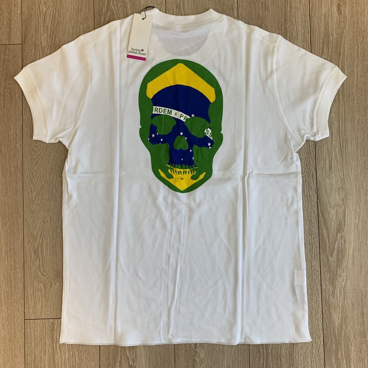 Lucien Pellat-Finet Brand New Lucien Pellat-Finet Archive Skull T-Shirt – Size M Size US M / EU 48-50 / 2 - 2 Thumbnail
