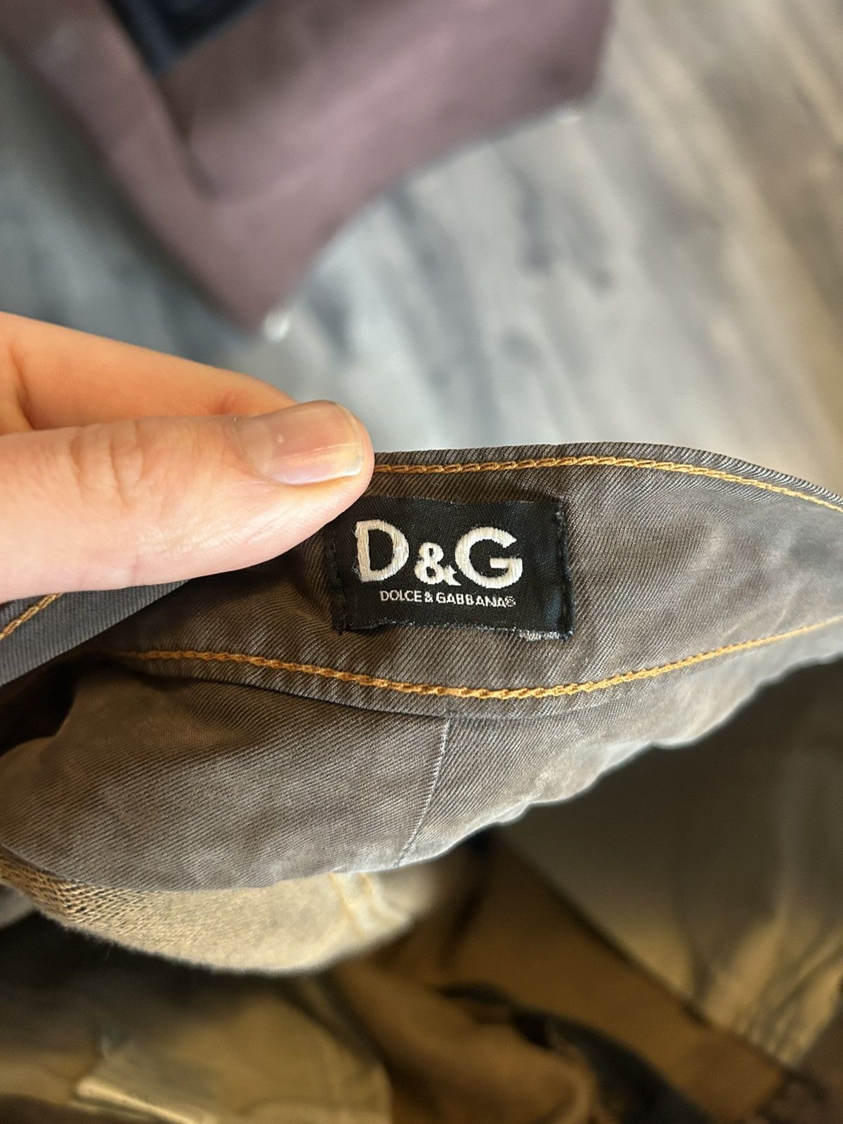 Dolce & Gabbana D&G Distressed Cargo Denim Jeans with Pocket Detail Size US 34 / EU 50 - 11 Thumbnail