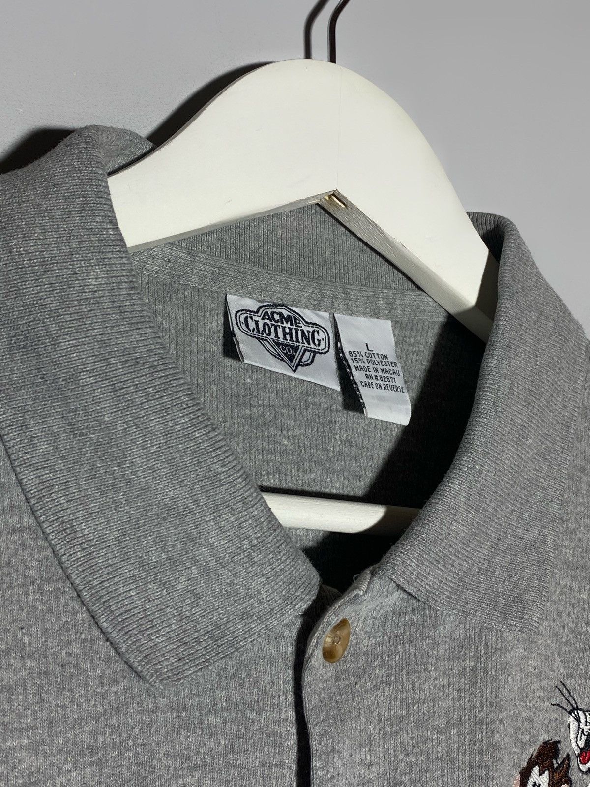 Acme Clothing × Vintage Vintage 90s Acme Clothing Looney Tunes Shirt Size US L / EU 52-54 / 3 - 9 Thumbnail