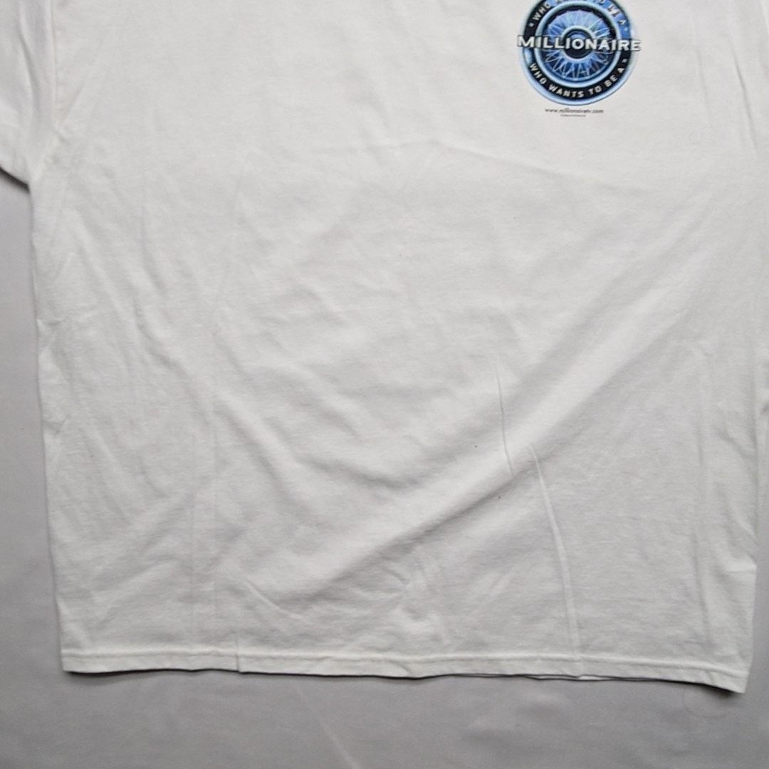 Hanes Who Wants to Be a Millionaire Shirt White TV Show XL Tee Size US XL / EU 56 / 4 - 3 Thumbnail