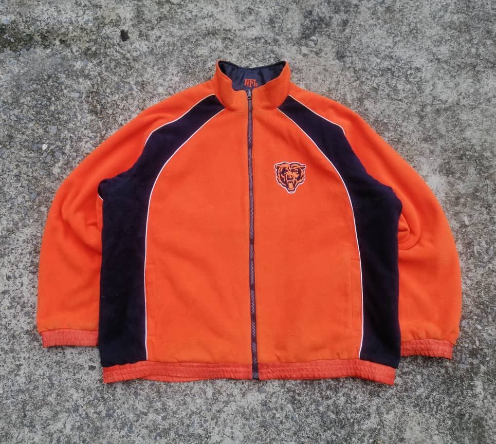 NFL NFL Chicago Bears Reversible Heavy Jacket Size US XL / EU 56 / 4 - 1 Thumbnail