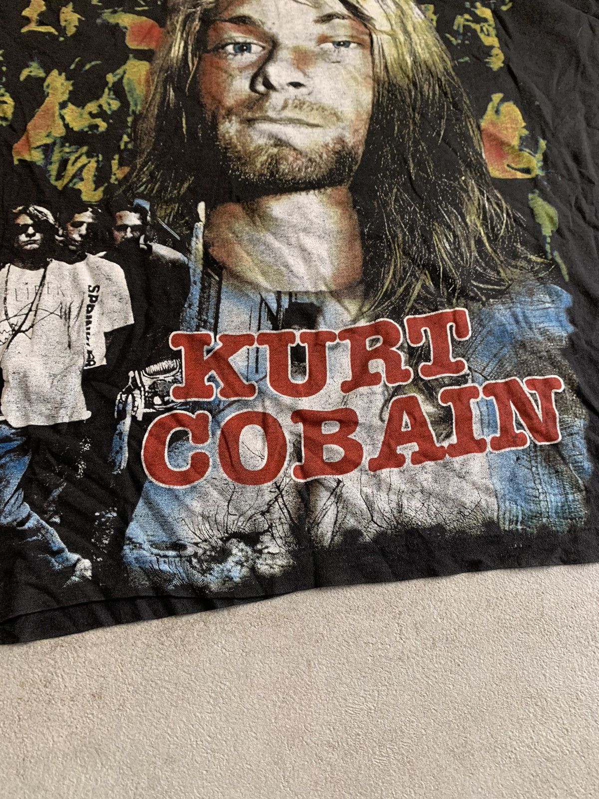 Nirvana × Vintage Vintage Kurt Cobain Nirvana 90’s Bootleg Tee Size US M / EU 48-50 / 2 - 3 Thumbnail