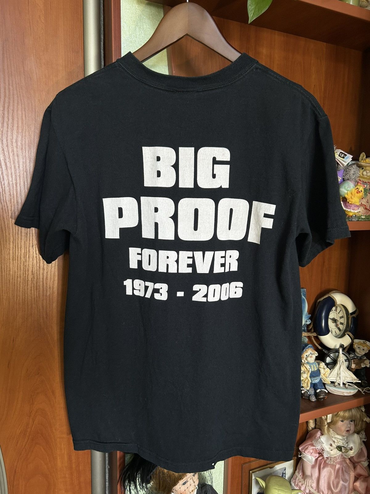Rap Tees Big Proof Forever 1973 - 2006 RIP Memorial D12 Rap Tee Size US M / EU 48-50 / 2 - 2 Thumbnail