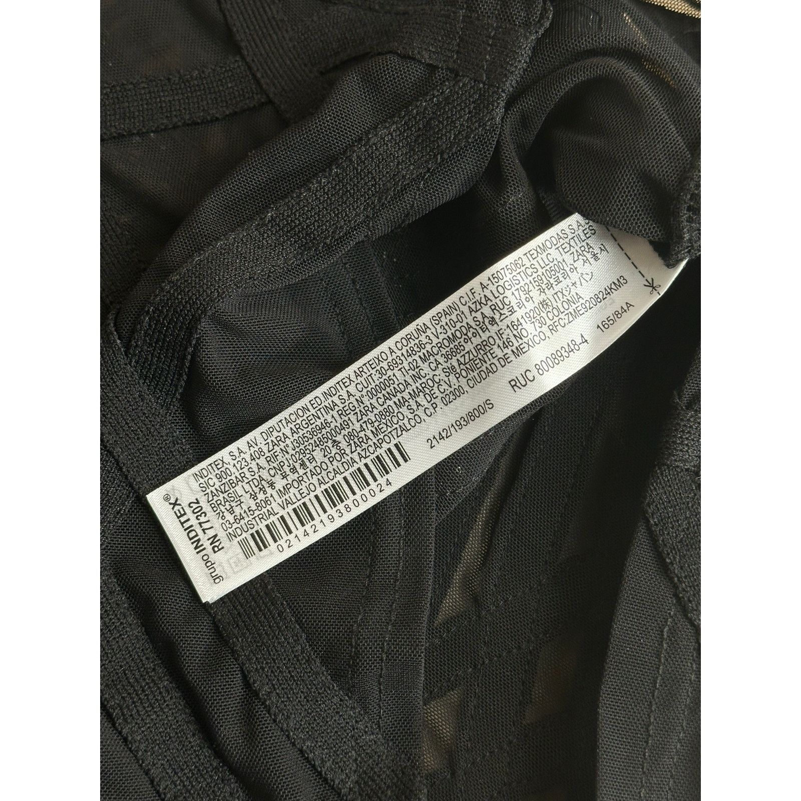 Zara Zara Black Sheer Top - Size S - New Size S / US 4 / IT 40 - 6 Thumbnail
