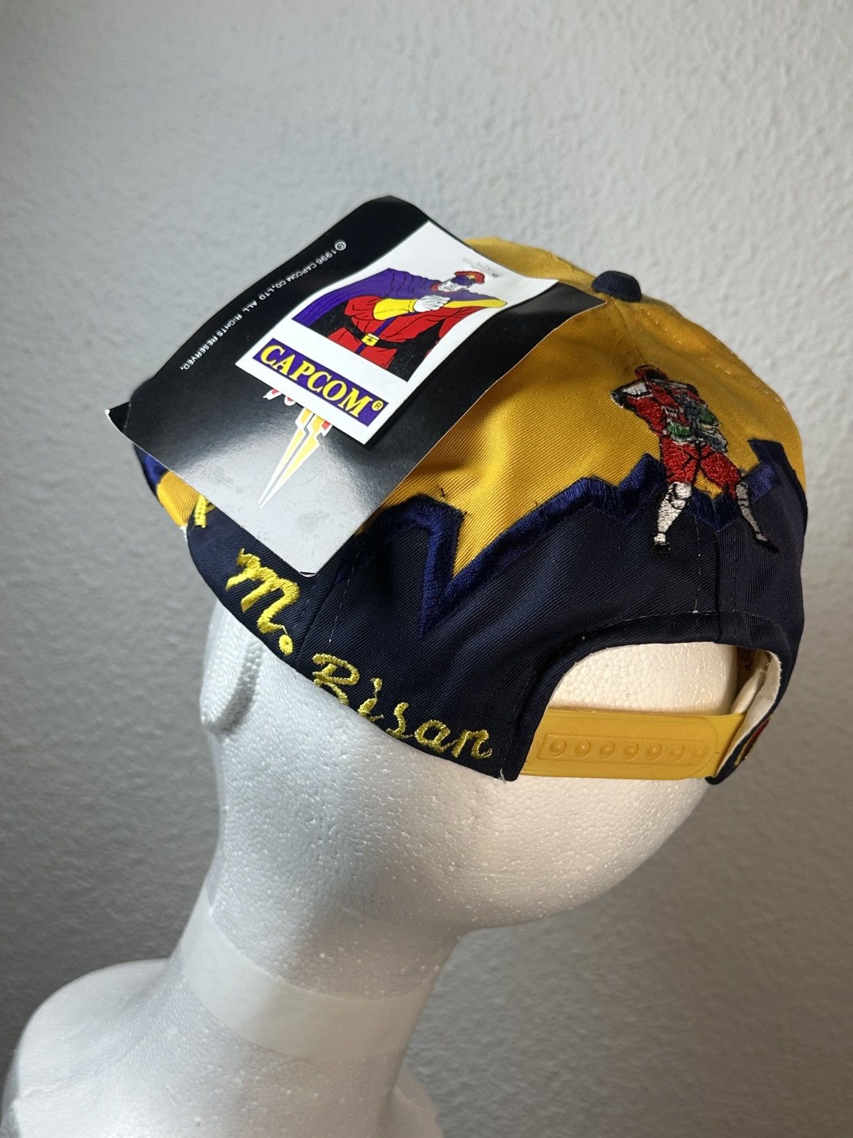 Other 1996 VINTAGE RARE STREET FIGHTER 2 CAP M.BISON Size ONE SIZE - 5 Thumbnail