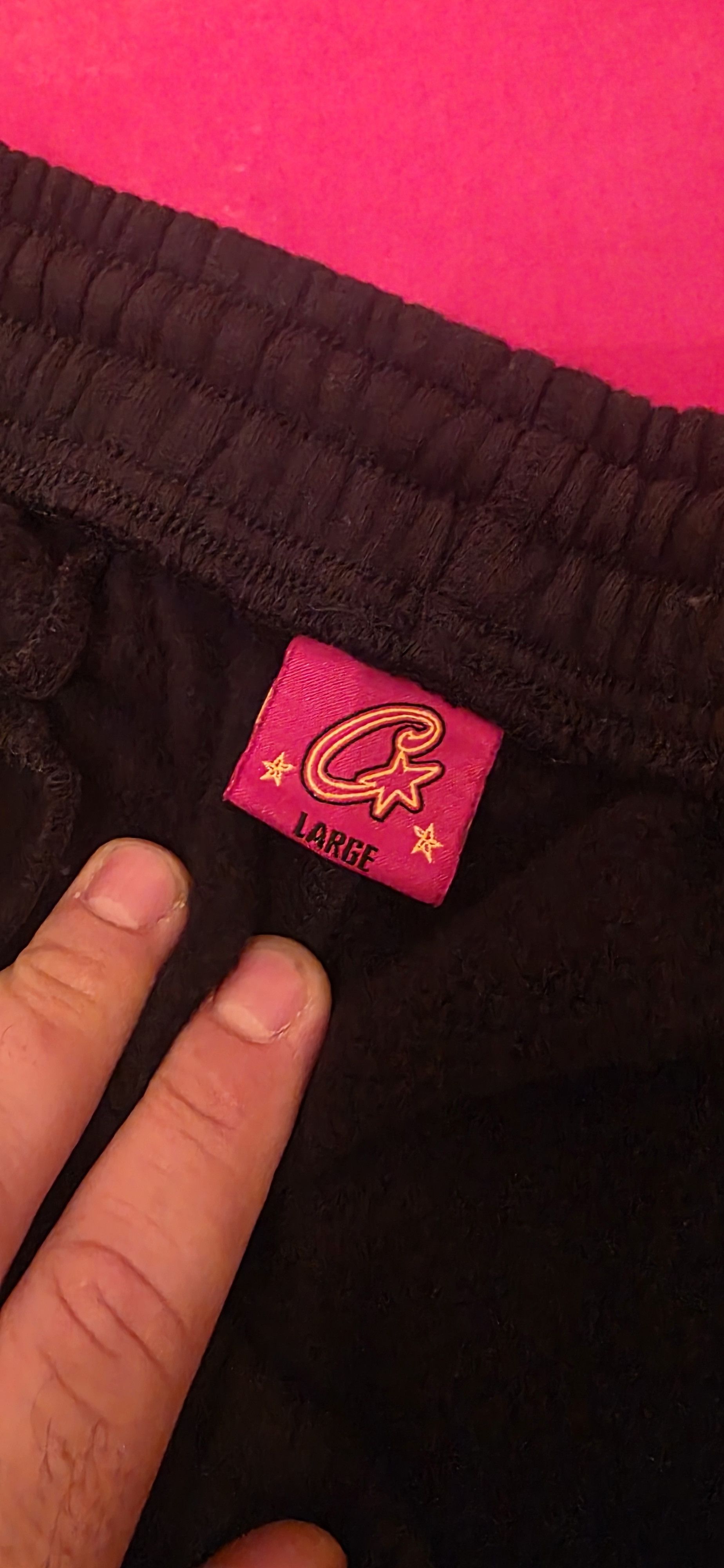 Corteiz Corteiz LUNDUN STITCH OPEN HEM SWEATPANT [TRIPLE BLACK] Size US 36 / EU 52 - 5 Thumbnail