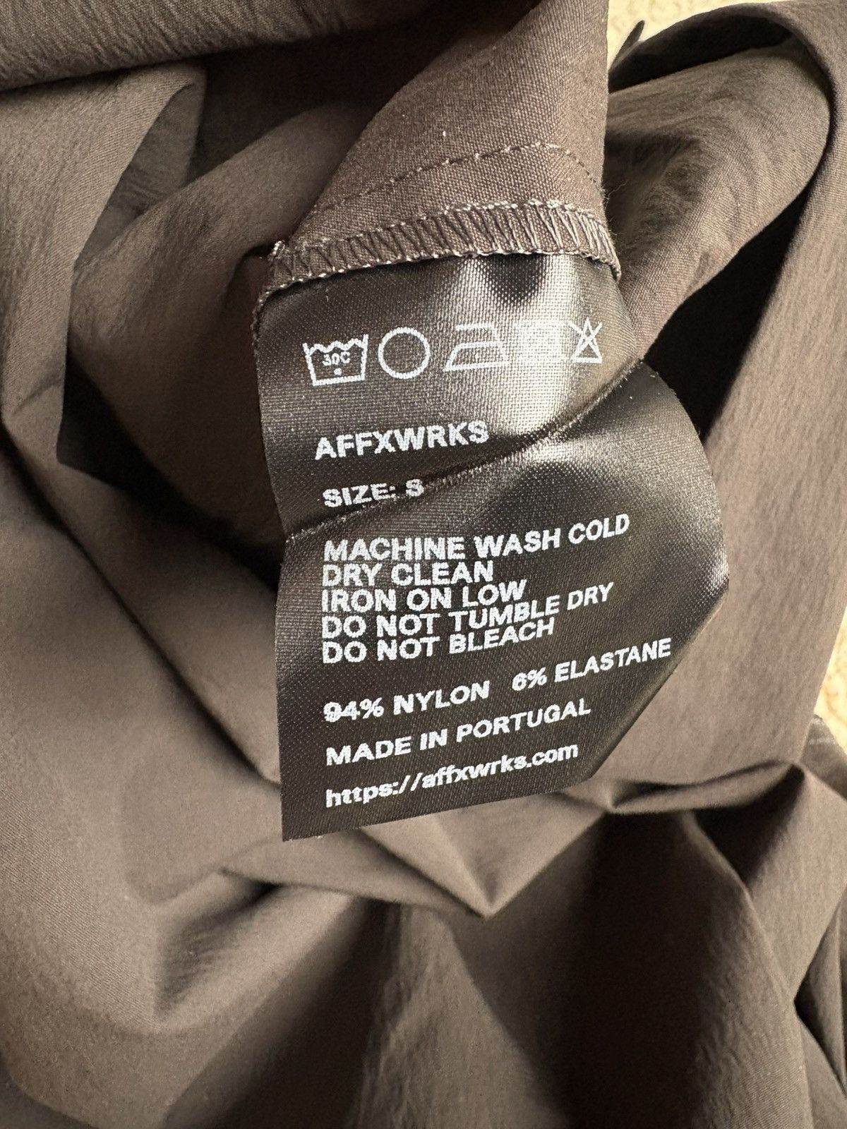 AFFXWRKS × Kiko Kostadinov AFFXWRKS Transit Water-Repellent Nylon Shell Track Pants Size US 30 / EU 46 - 9 Thumbnail