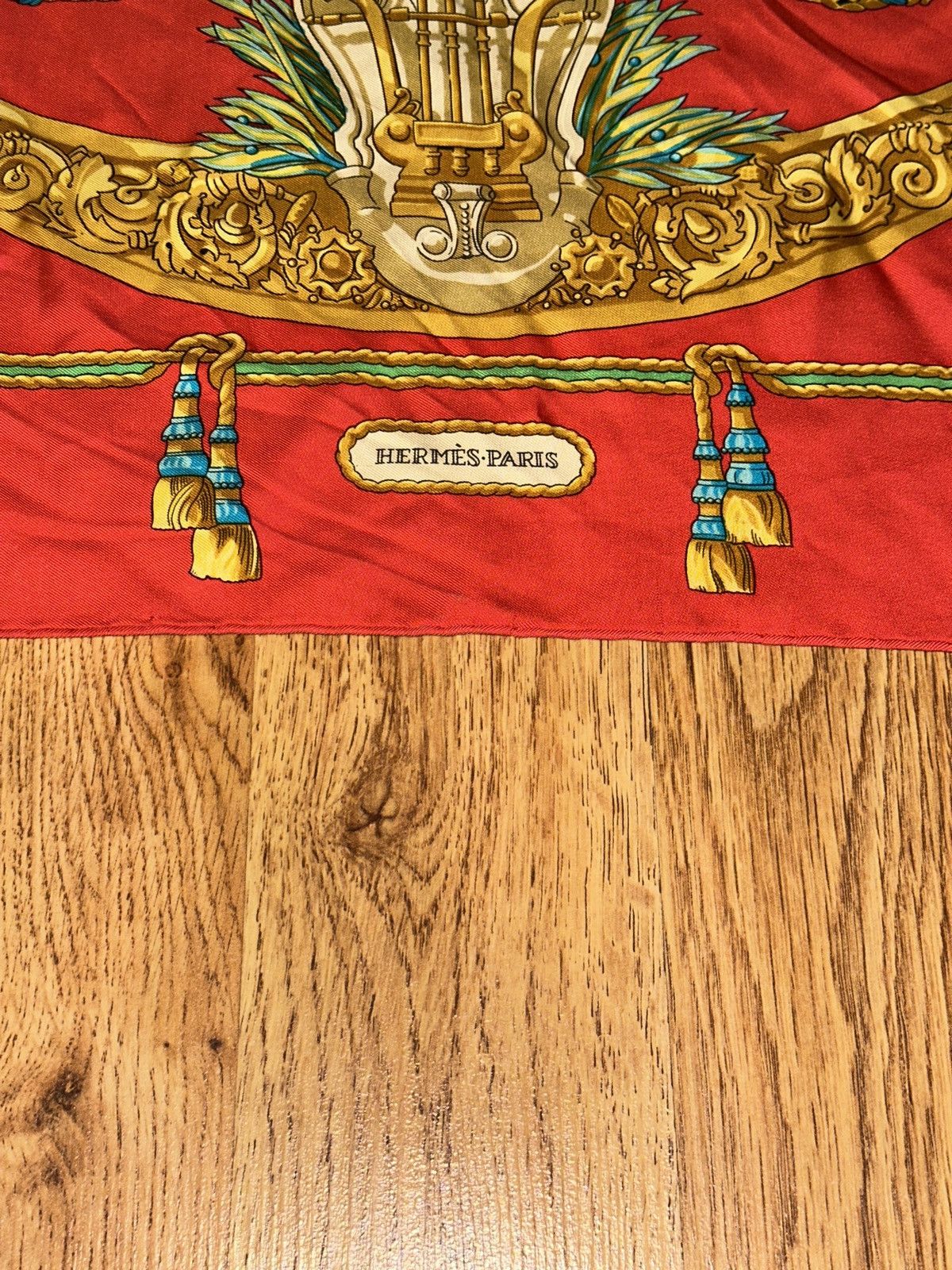 Hermes HERMES Scarf Carre90 Silk Square Tribute To Charles Garnier Size ONE SIZE - 2 Thumbnail