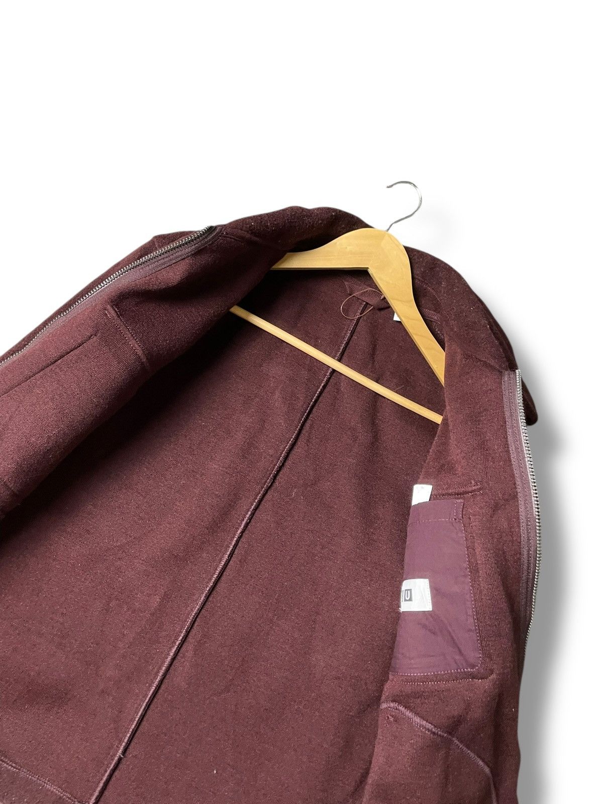 Japanese Brand × Uniqlo × Vintage UNIQLO Wool Blend Fleece Jacket (134) Size US M / EU 48-50 / 2 - 7 Thumbnail