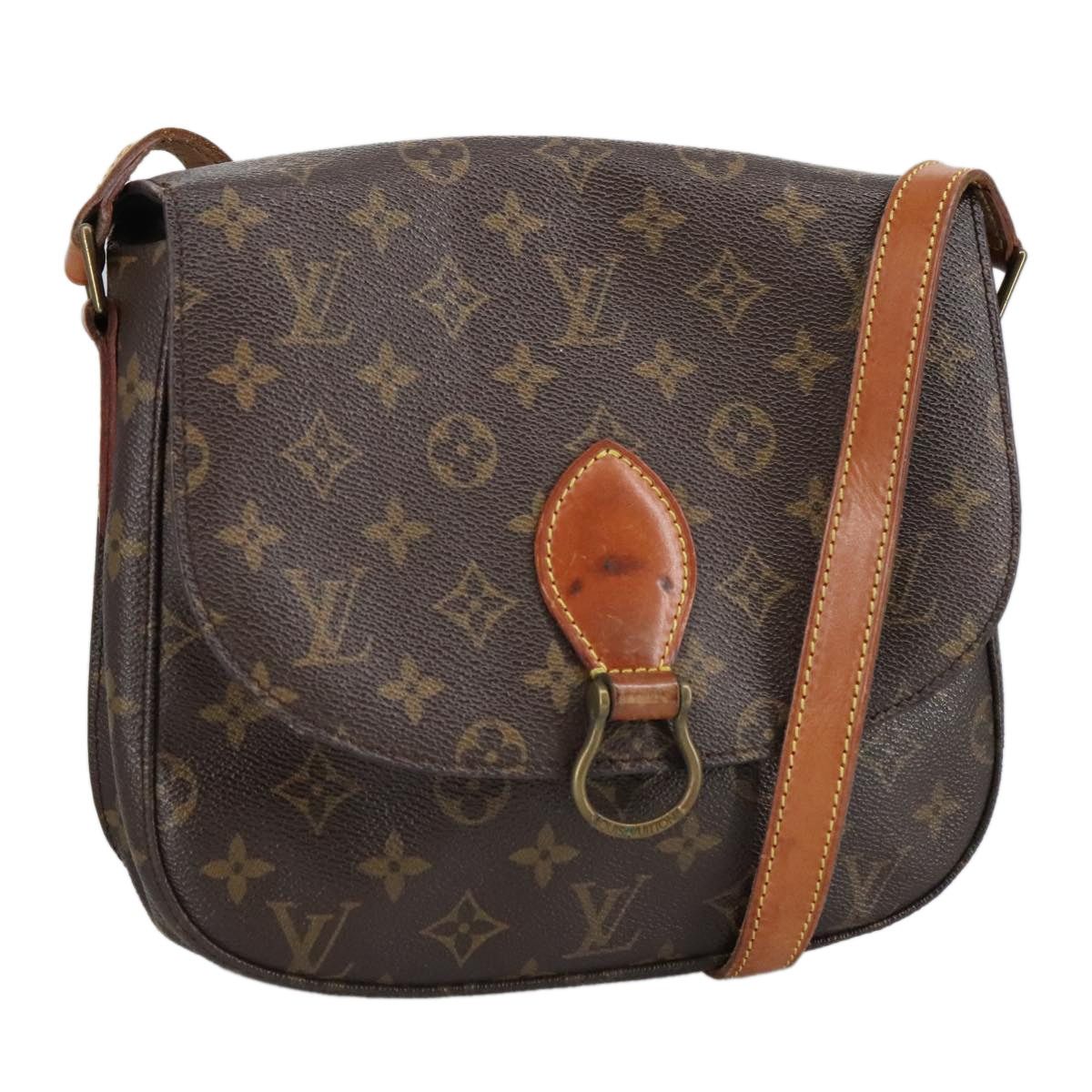 Louis Vuitton LOUIS VUITTON Monogram Saint Cloud GM Shoulder Bag M51242 Size ONE SIZE - 1 Thumbnail