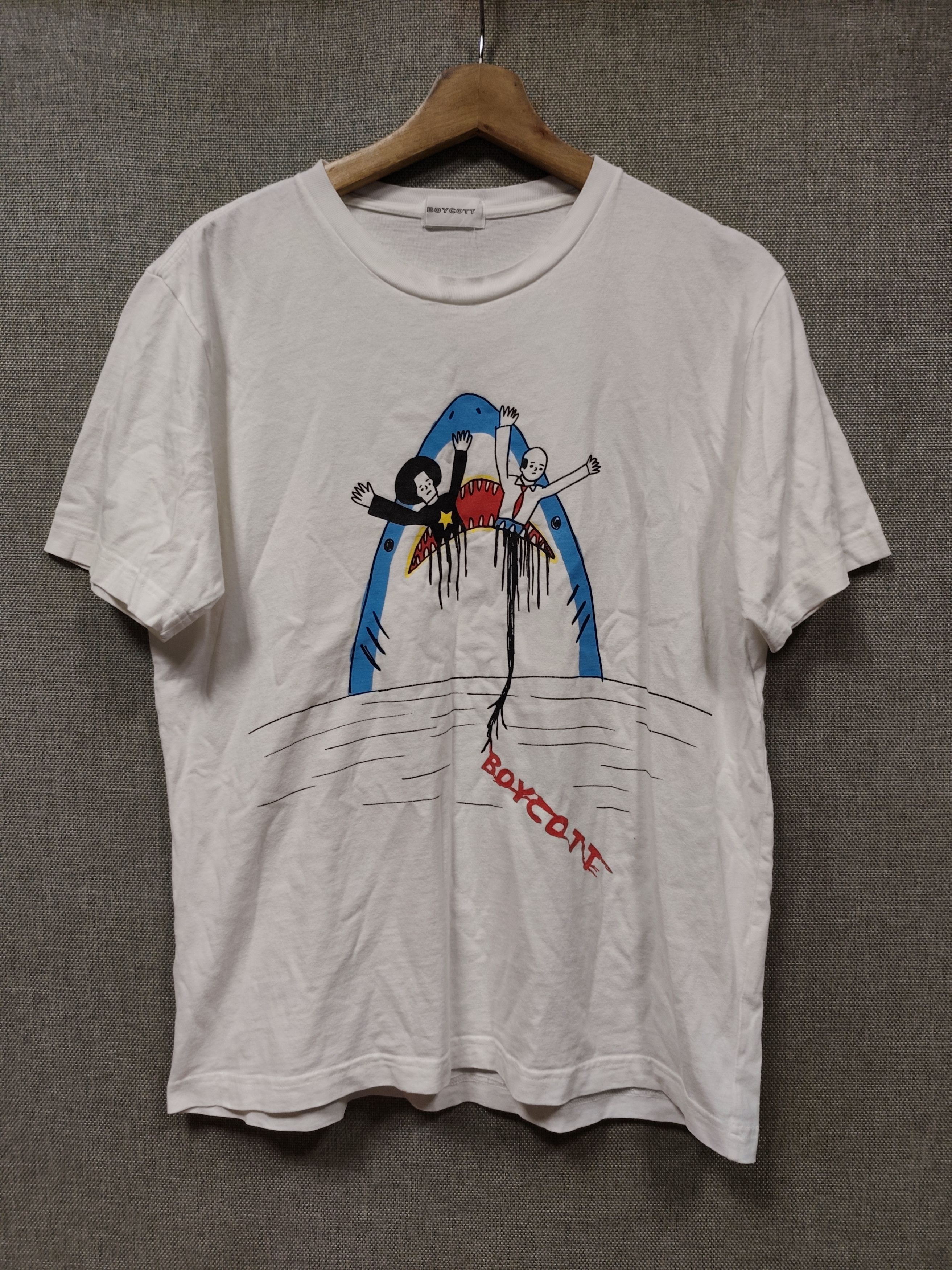 Boycott Vintage t shirt boycott Size US M / EU 48-50 / 2 - 1 Thumbnail