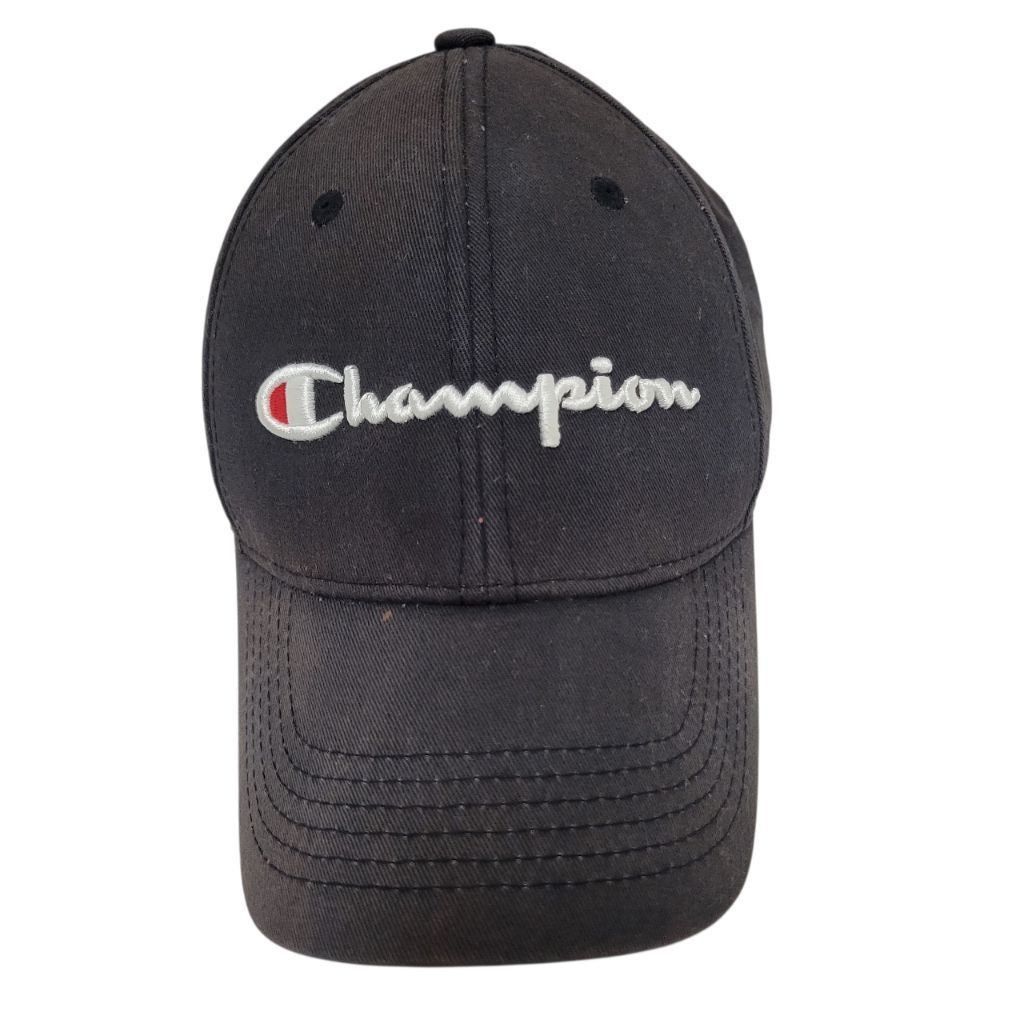 Champion Champion Hat Cap Strap Back One Size Embroidered Size ONE SIZE - 1 Thumbnail