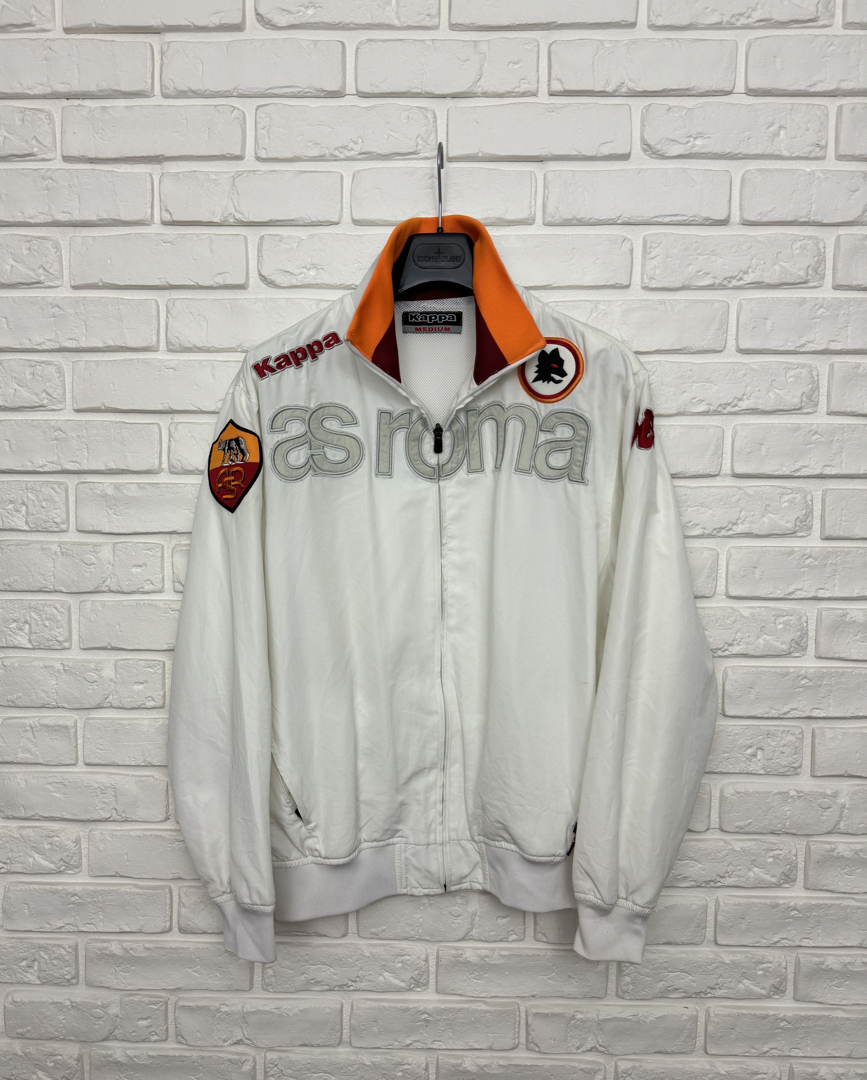 Kappa AS Roma 2010 2011 Tracksuit Suit Football Jacket Pants M Size US M / EU 48-50 / 2 - 9 Thumbnail