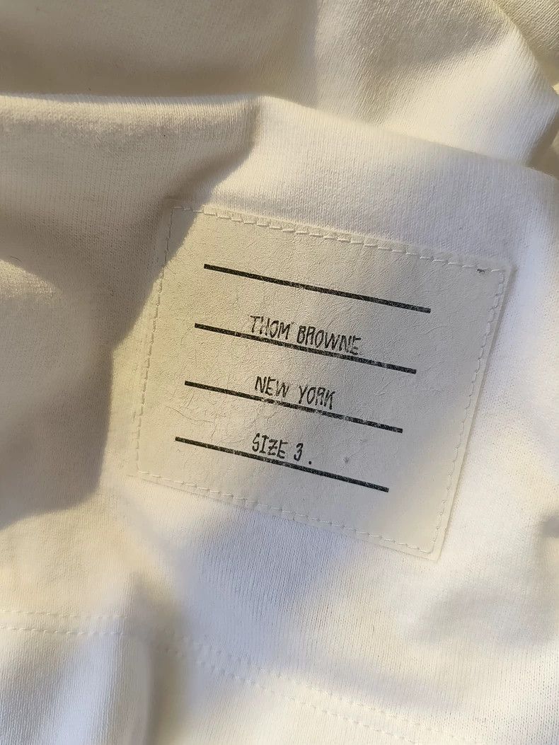 Thom Browne Thom Browne Round collar short sleeves Size US L / EU 52-54 / 3 - 4 Thumbnail