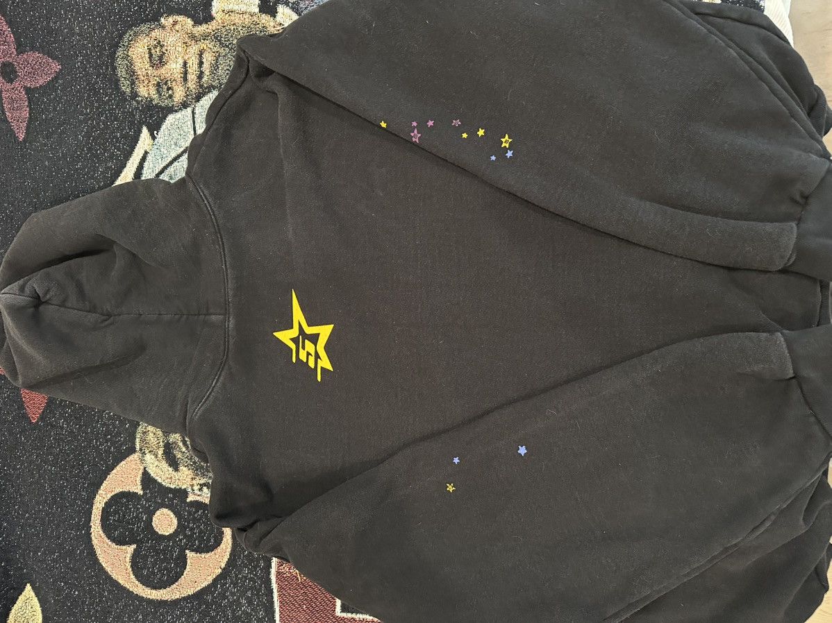 Sp5der Sp5der "P*NK" V2 Hoodie (Black) Size US XL / EU 56 / 4 - 4 Thumbnail