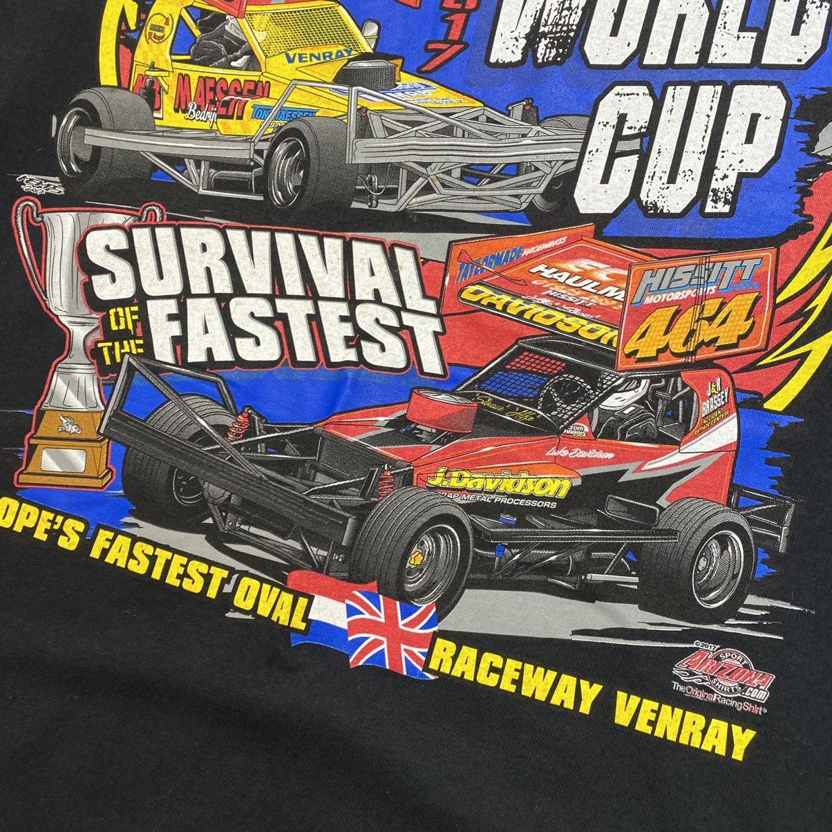 NASCAR Vintage Survived Racing World Championship 2017 nascar tee Size US XL / EU 56 / 4 - 4 Thumbnail