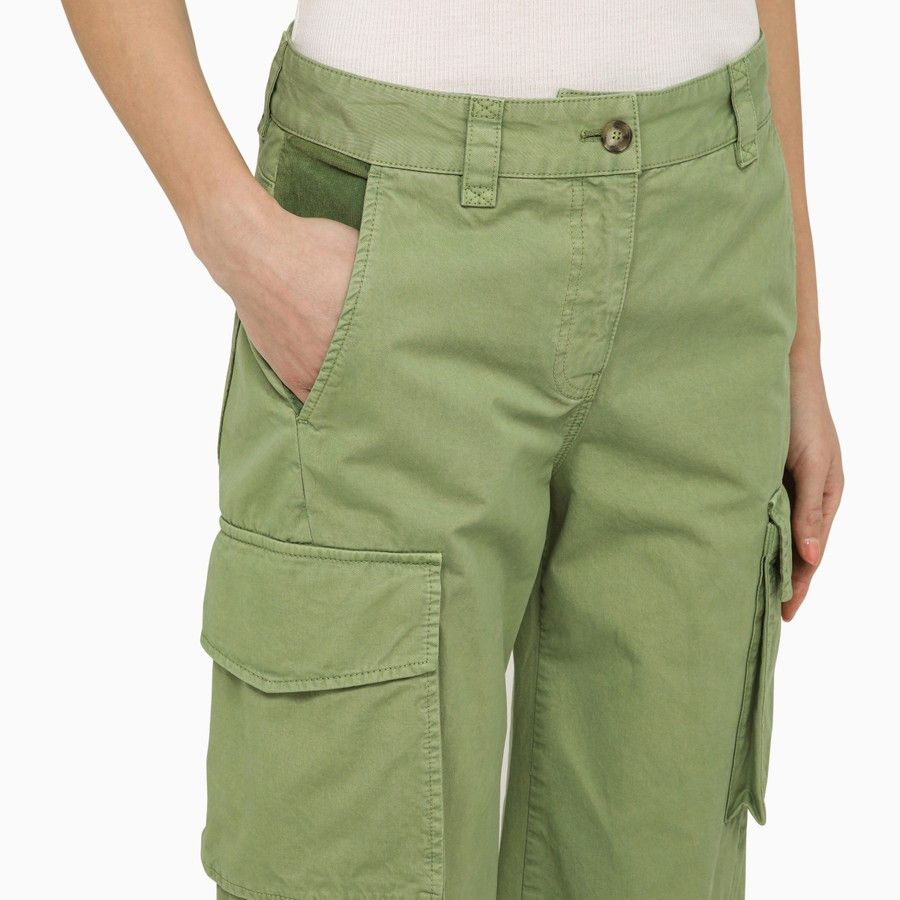 Stella McCartney o1d2blof1024 Trousers in Green Size 28" / US 6 / IT 42 - 5 Thumbnail