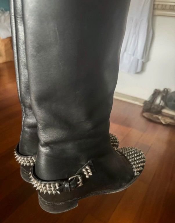 Christian Louboutin Christian Louboutin Studded Boots Size US 5 / IT 35 - 6 Thumbnail