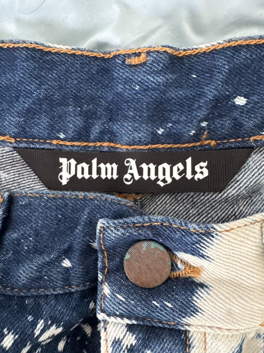 Palm Angels Palm Angels Galaxy Dye Slim Fit Jeans Size US 34 / EU 50 - 7 Thumbnail