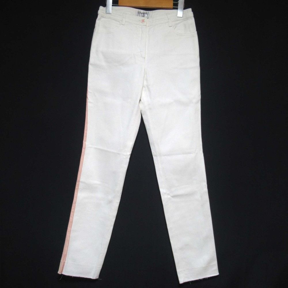 Chanel Chanel Chanel Coco Mark Denim Pants Denim Jeans DUTY FREE for USA Size ONE SIZE - 1 Thumbnail