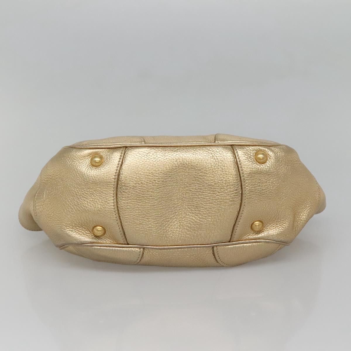 Prada PRADA Shoulder Bag Leather Gold Tone Size ONE SIZE - 9 Thumbnail