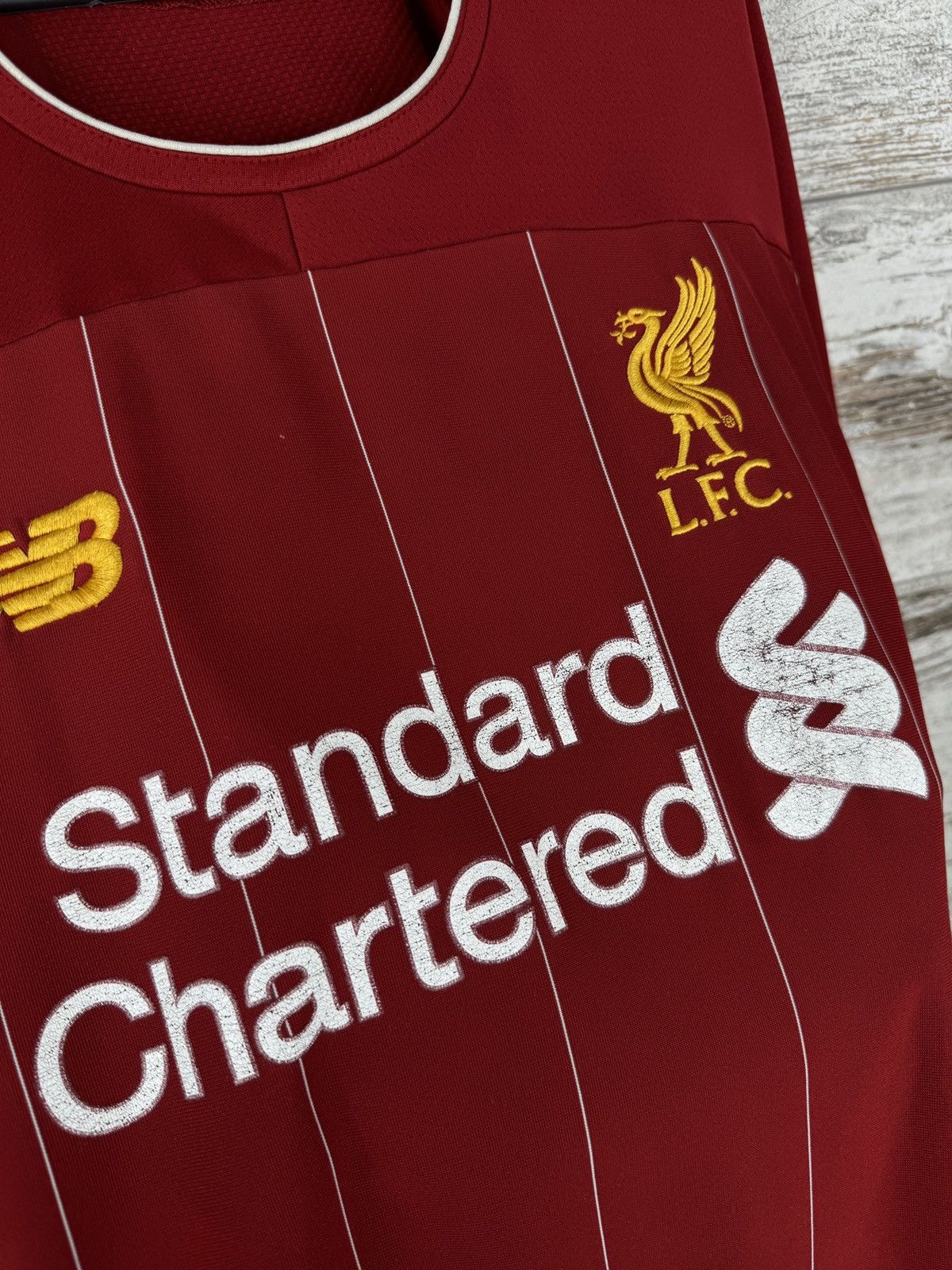New Balance Mens Vintage New Balance Liverpool FC T-shirt jersey y2k Size US XXL / EU 58 / 5 - 7 Thumbnail