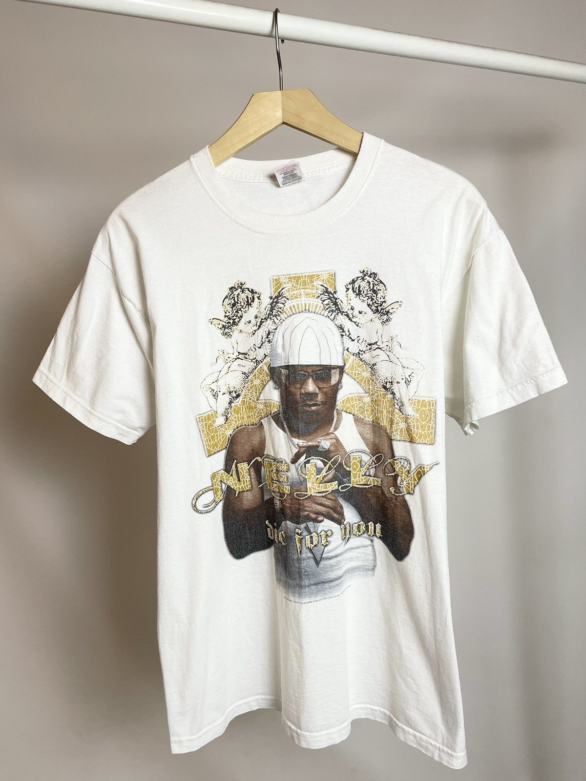 Band Tees Nelly ⛓️ Vintage 2005 rap merch jewellery printed tee Size US M / EU 48-50 / 2 - 2 Thumbnail