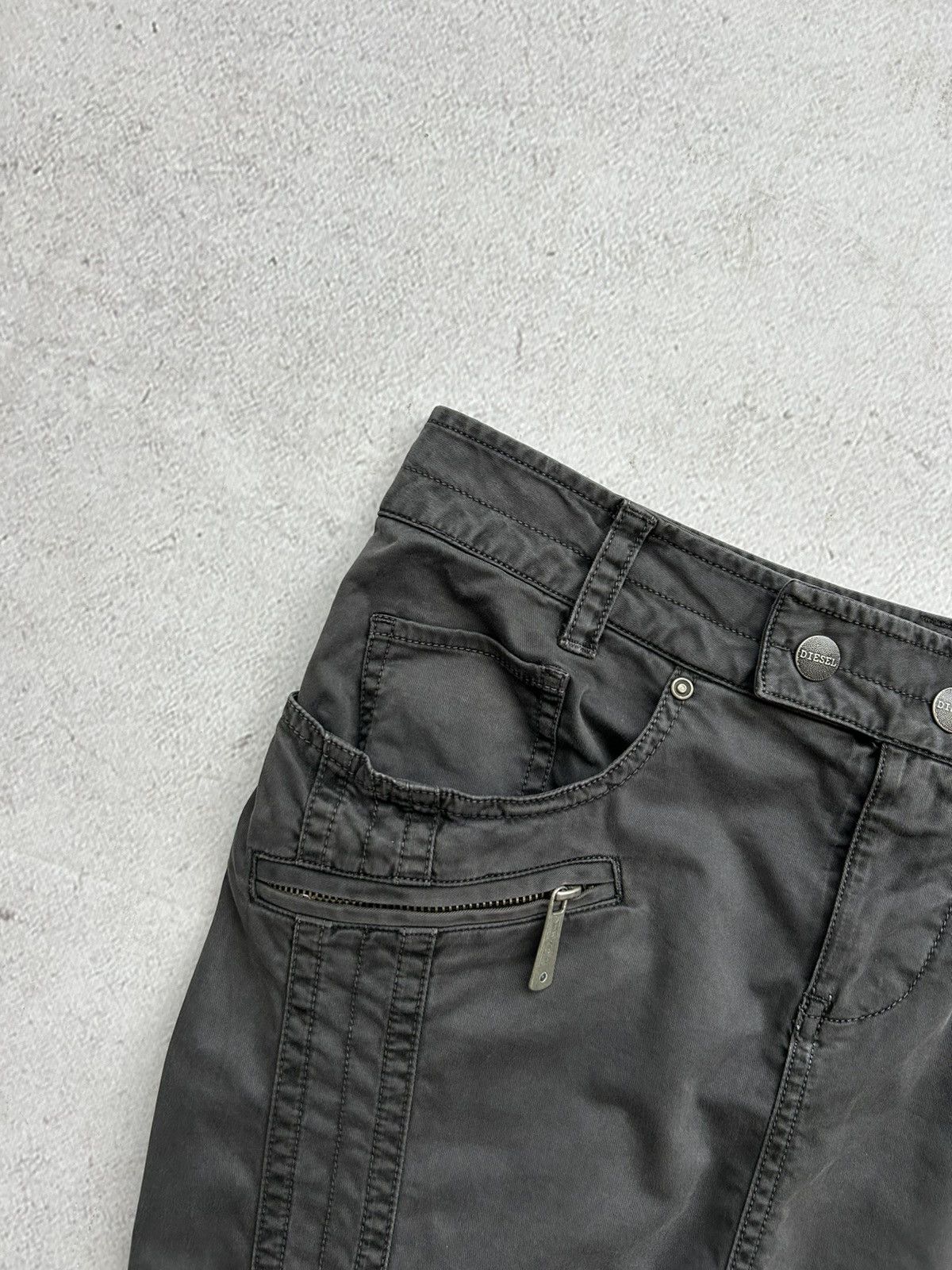 Diesel Diesel Avant-garde woman’s faded skirt Size 28" / US 6 / IT 42 - 4 Thumbnail