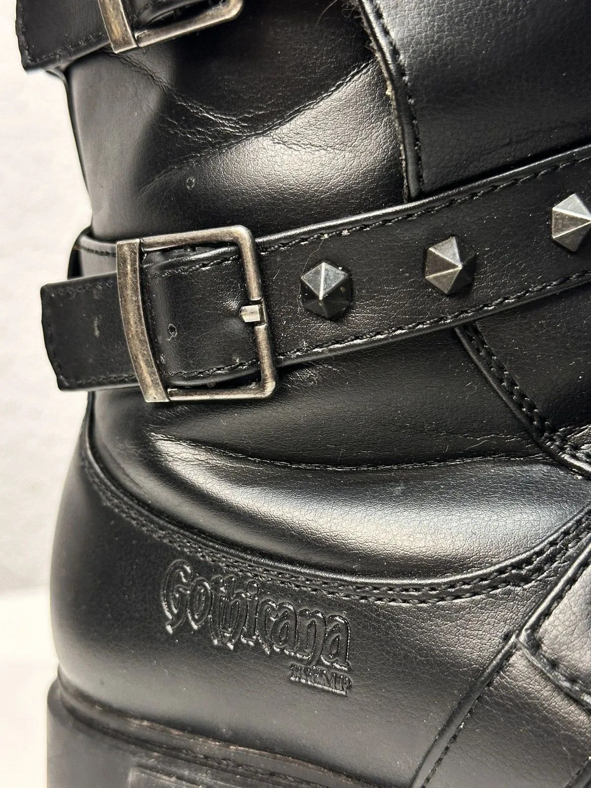 Vintage Vintage Leather boots Gothicana Gothic Style Avantgrade Size US 9 / IT 39 - 4 Thumbnail