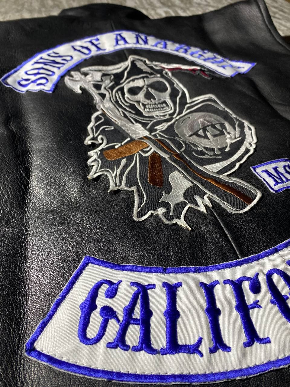 Japanese Brand × Vintage Sons of Anarchy Bulletproof Strapped Biker Vest Size US M / EU 48-50 / 2 - 13 Thumbnail