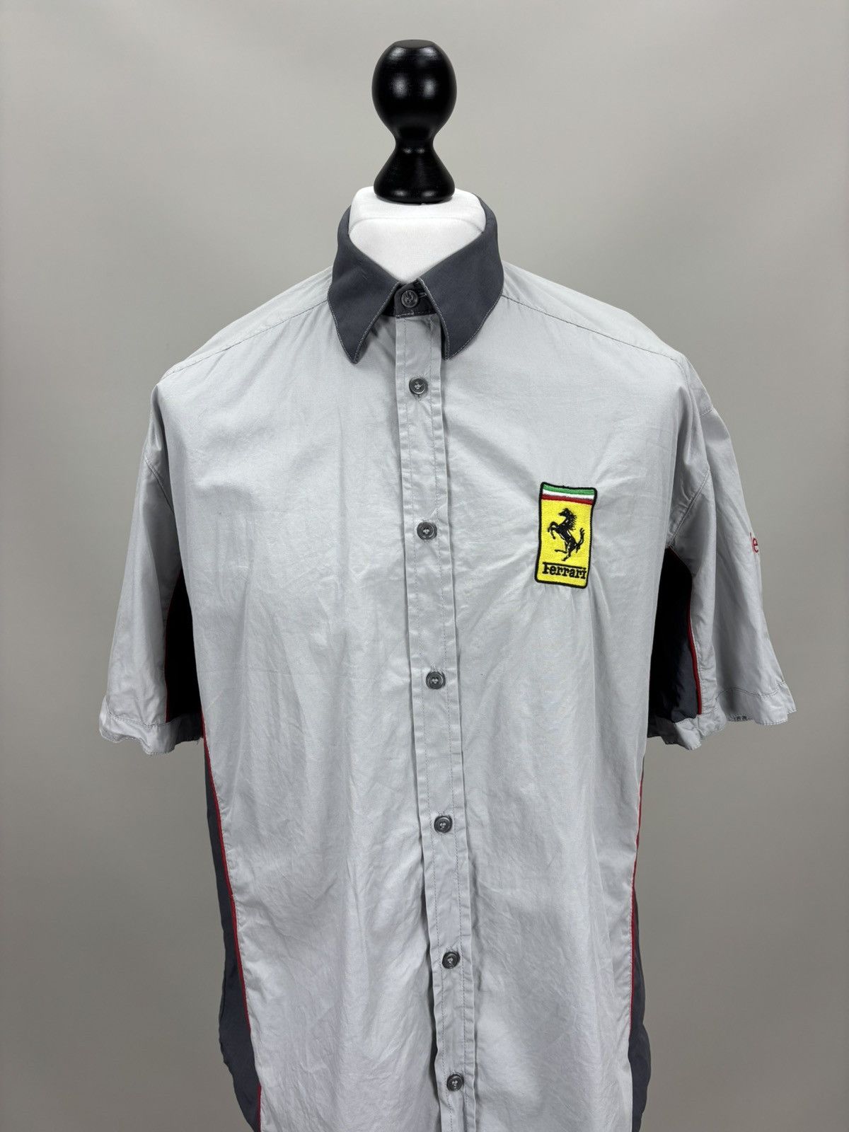 Ferrari Mens shirt Ferrari Size S/M Color Gray Size US S / EU 44-46 / 1 - 2 Thumbnail