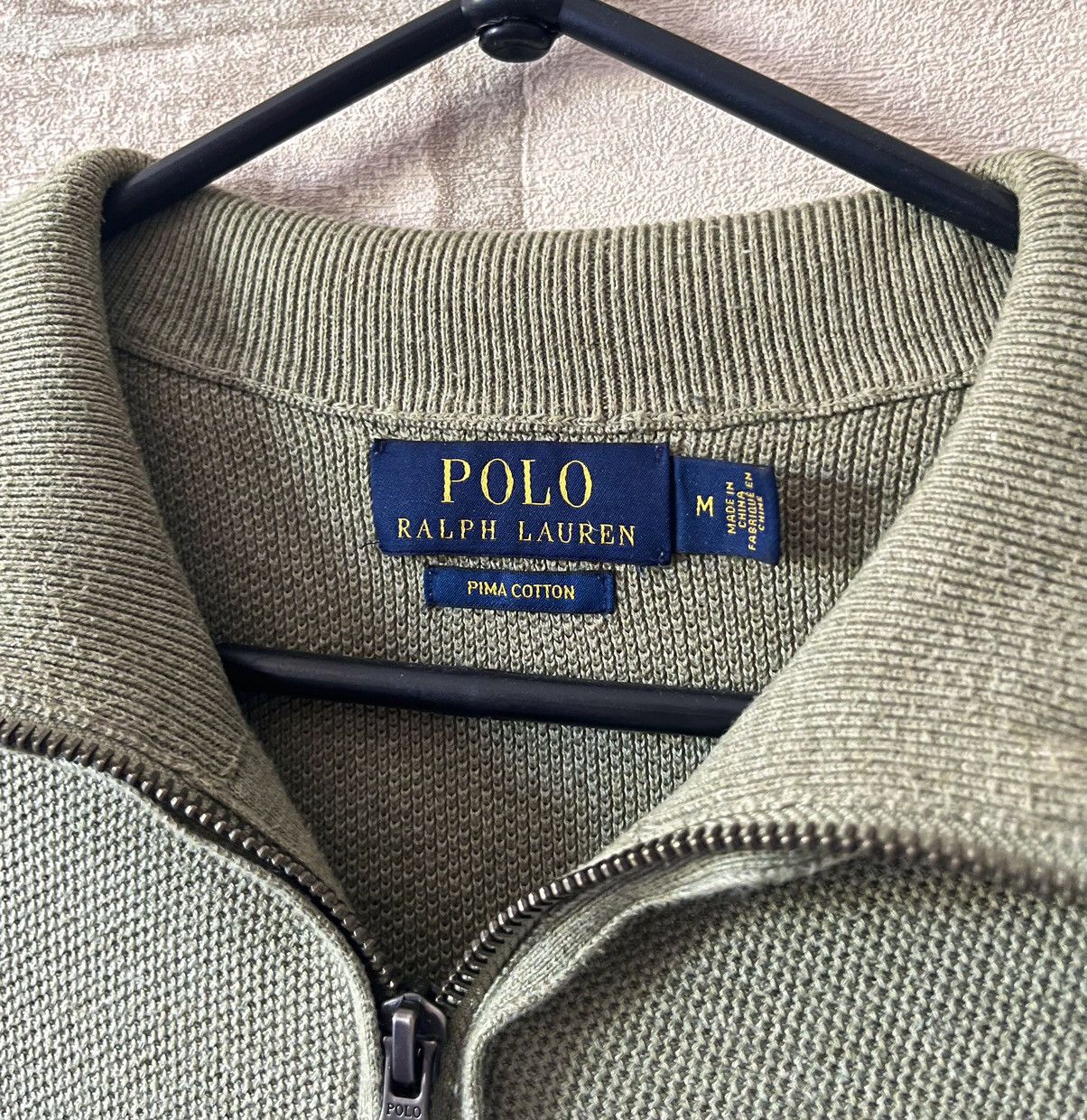 Polo Ralph Lauren × RRL Ralph Lauren × Ralph Lauren Vintage Ralph Lauren Zip Up Sweater Size US M / EU 48-50 / 2 - 7 Thumbnail