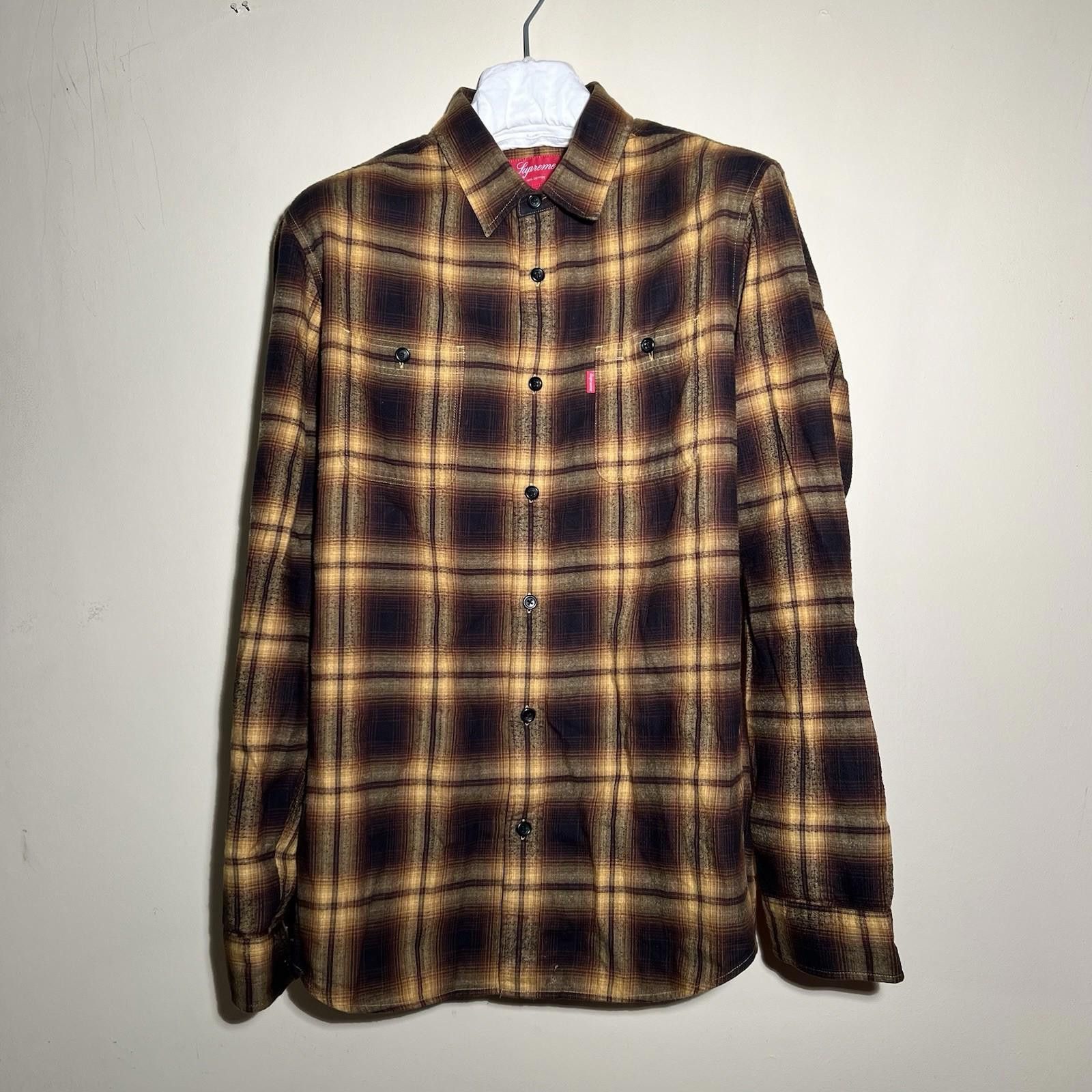 supreme 1-800 buffalo plaid shirt Ｌ Supreme 1-800 Buffalo Plaid Shirt (FW19) - $138