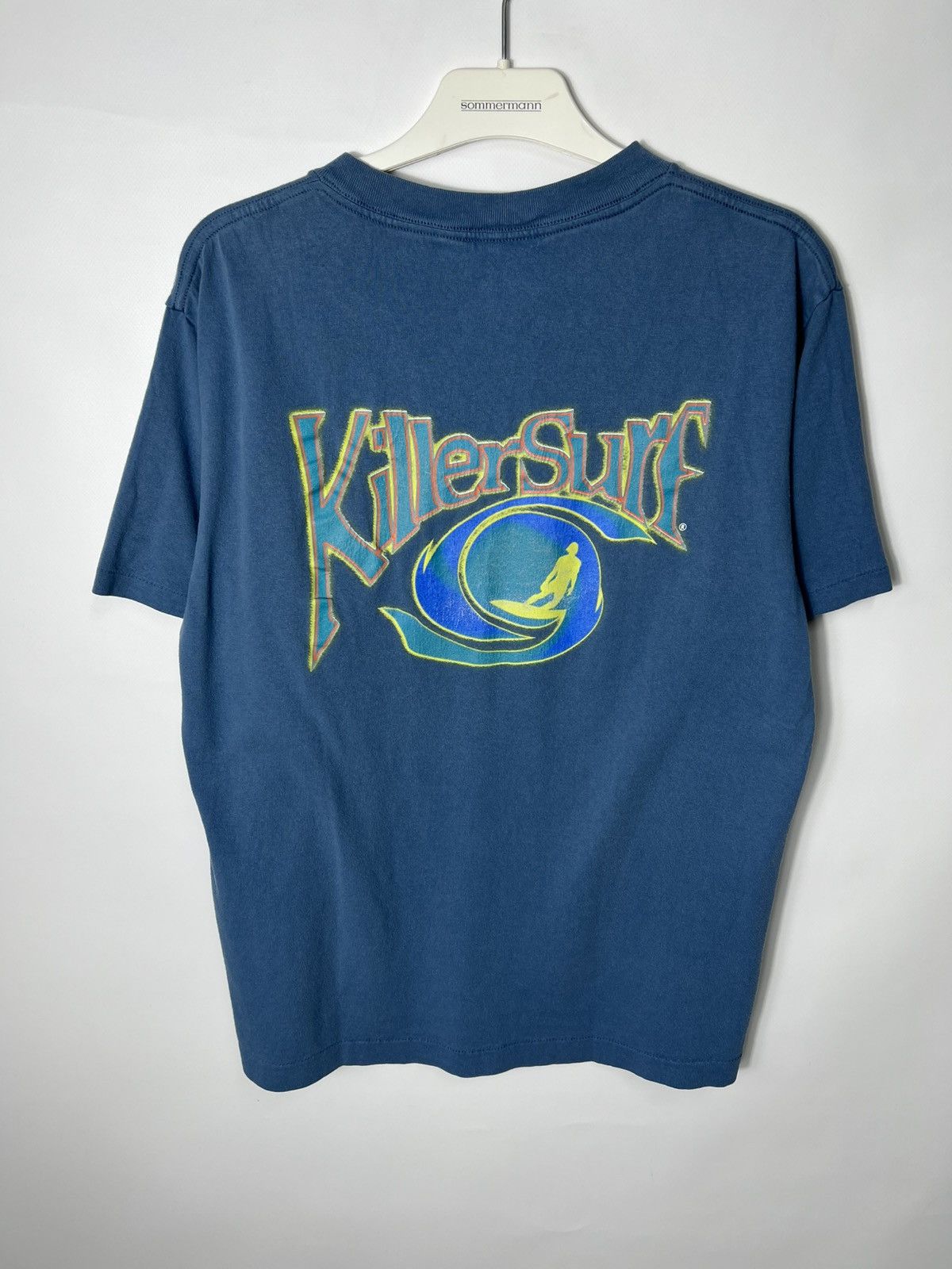 Vintage Vintage very rare Killer Surf 90s Single Stitch T-shirt Size US L / EU 52-54 / 3 - 1 Thumbnail