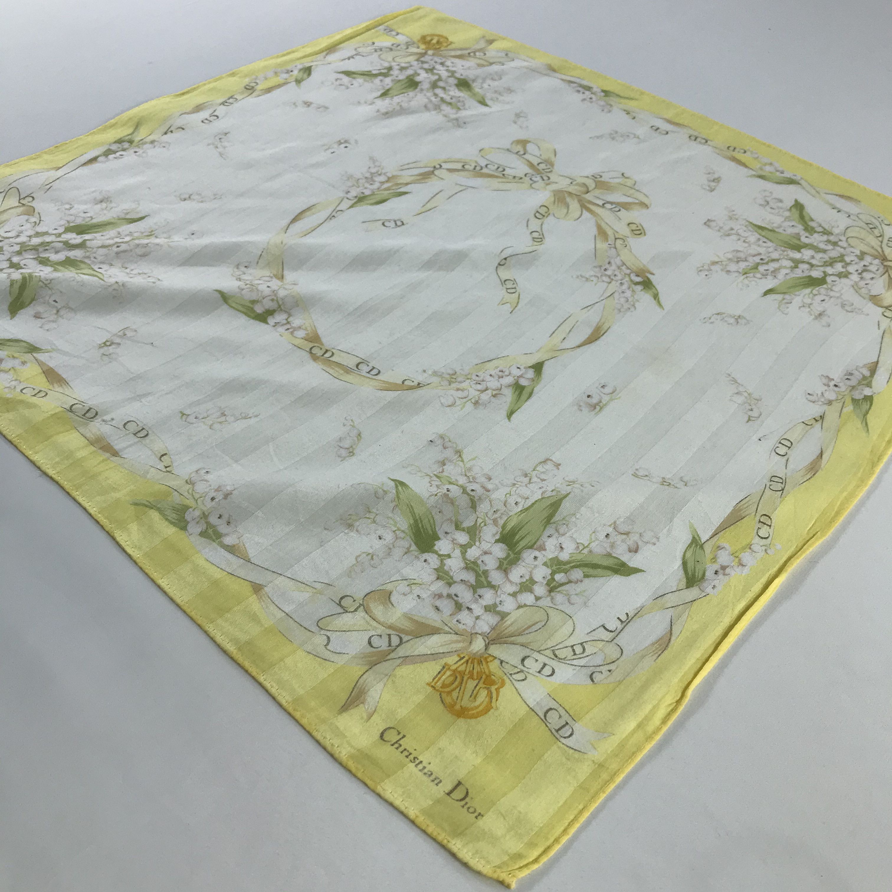 Vintage Christian Dior Neckerchief / Bandana / Handkerchief Size ONE SIZE - 4 Thumbnail