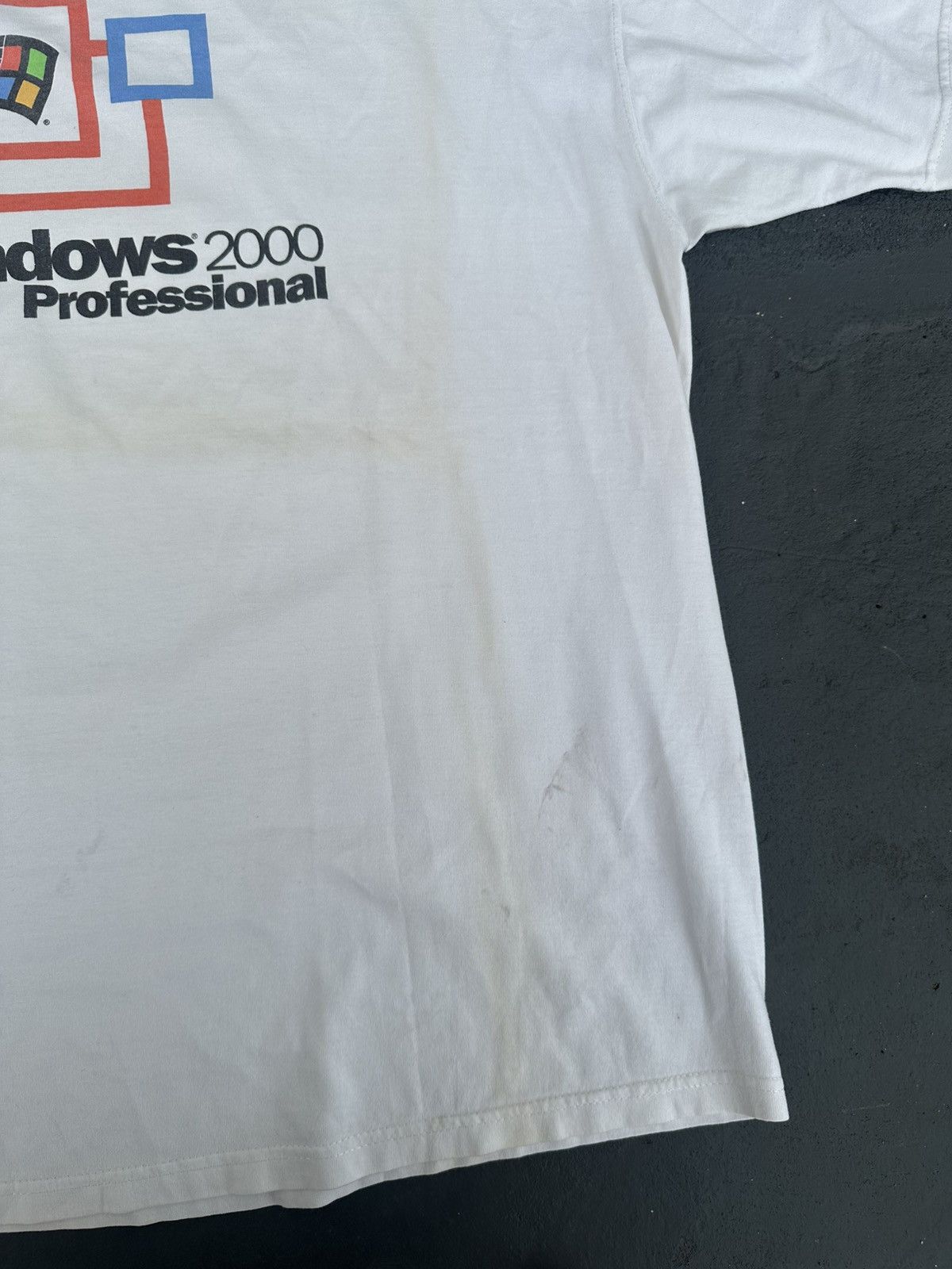 Microsoft Rare!!! Vintage 2000s Microsoft Windows Promo Tee Size US XL / EU 56 / 4 - 4 Thumbnail