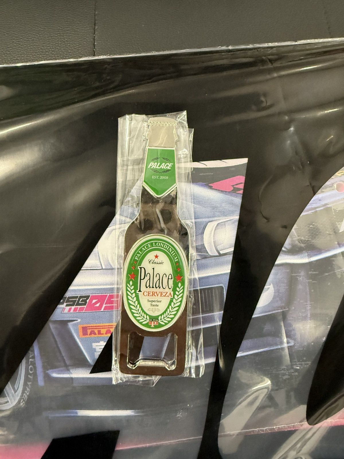 Palace Palace Bottle Opener Magnet Green/Silver Size ONE SIZE - 1 Preview