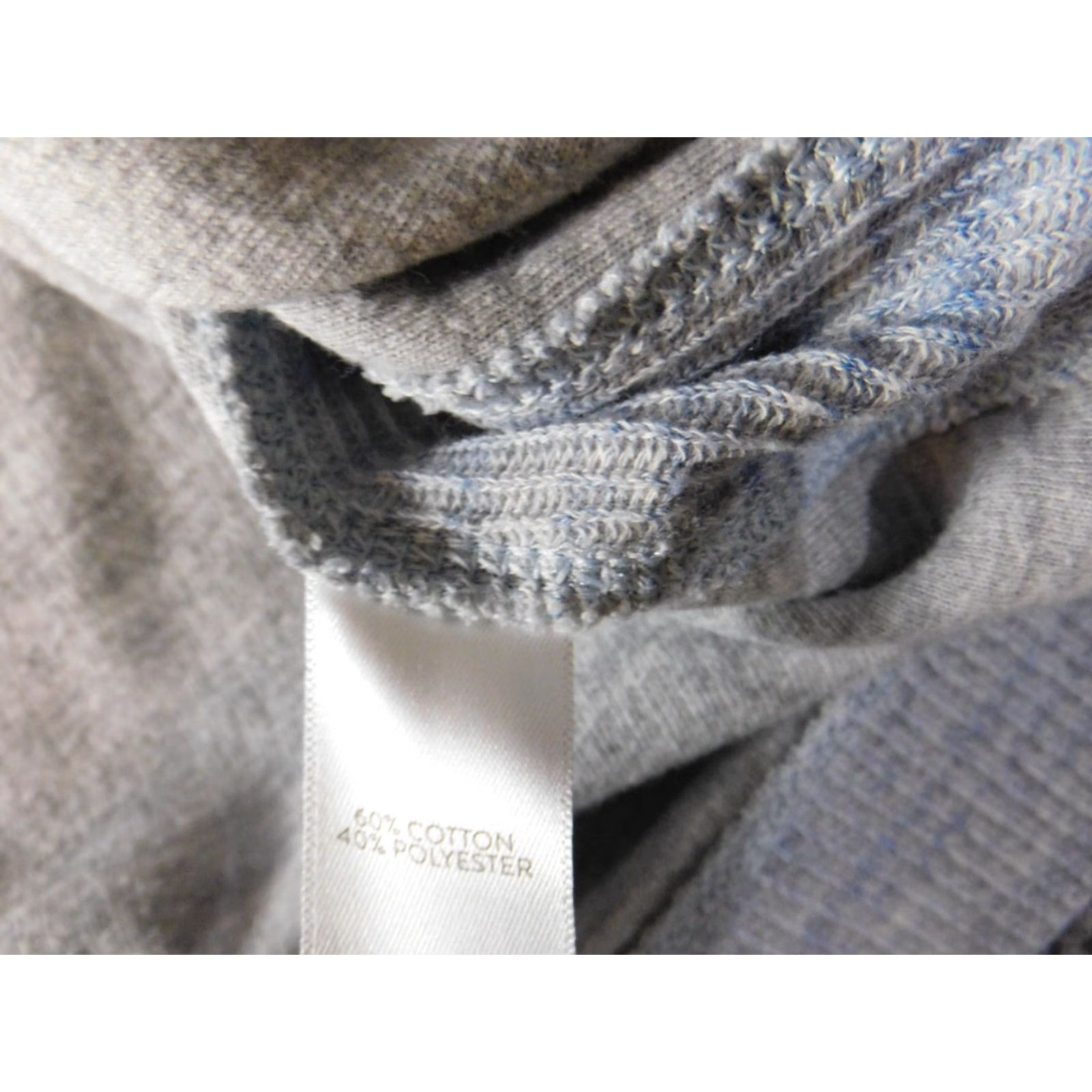 J. Jill J Jill Sweater Large Blue Womens Pullover Crewneck Stretch Classic Cuffed Knit Cable-Knit Long Sleeve Raglan Sleeve Button Closure Size L / US 10 / IT 46 - 7 Thumbnail