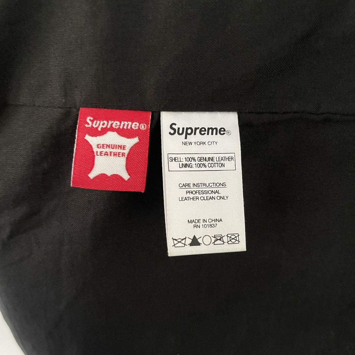 Supreme Supreme Eagle Leather Vest Size US L / EU 52-54 / 3 - 8 Thumbnail