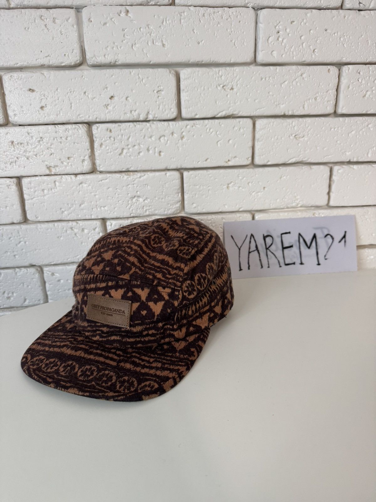 Obey Obey 5 panel cap hat Size ONE SIZE - 1 Thumbnail