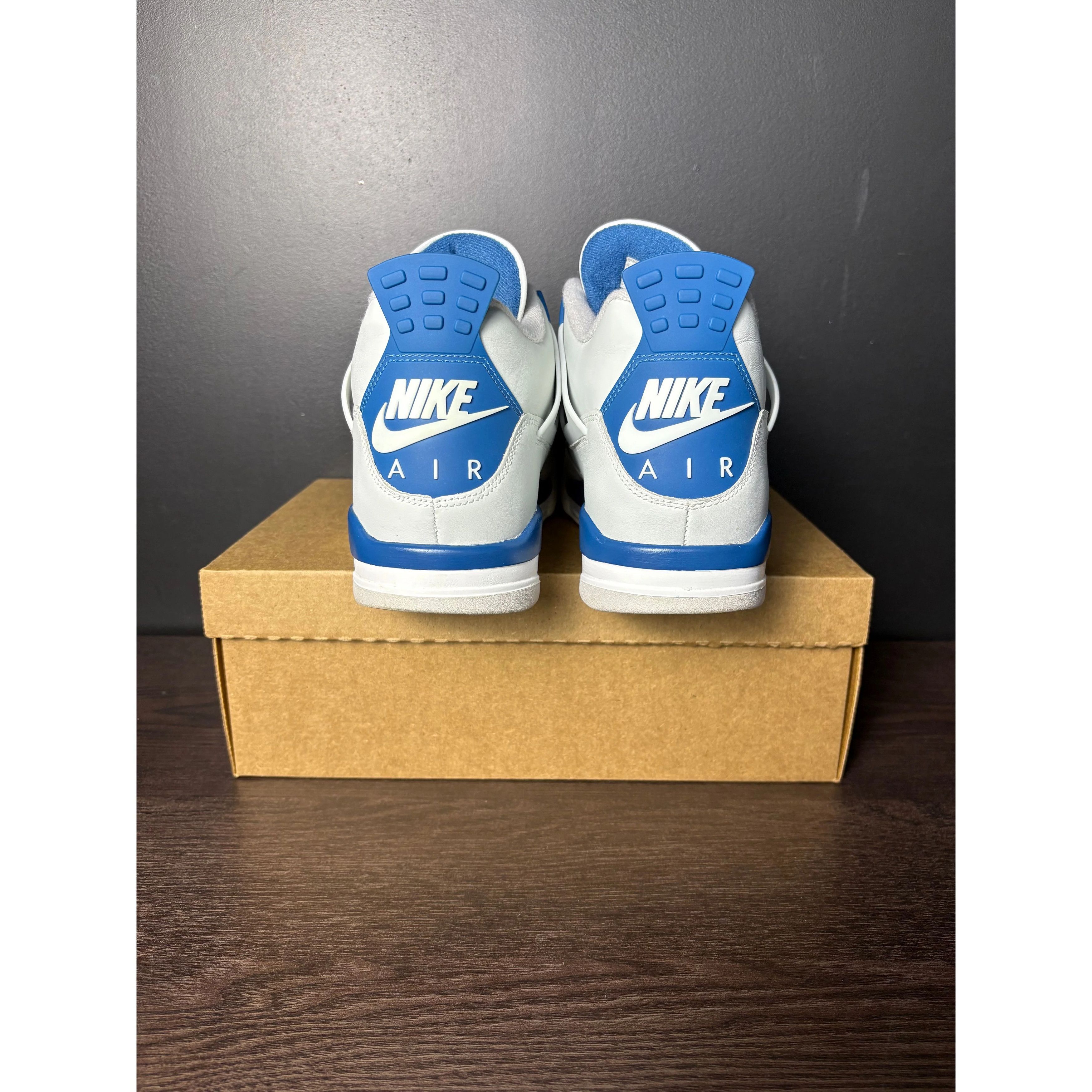 Nike Air Jordan 4 Retro "Military Blue" (2024) **PRE-OWNED** REP. BOX - 12M Size US 12 / EU 45 - 4 Thumbnail