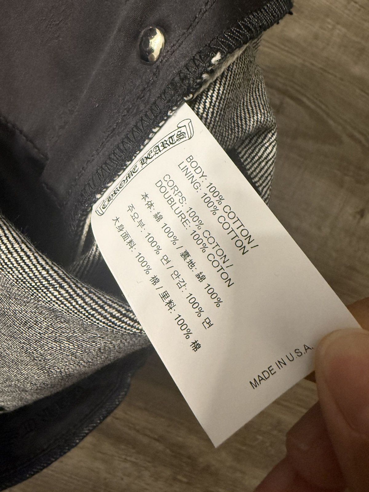 Chrome Hearts 🔥Chrome Hearts KS Baggy Selvedge Jeans Size 32🔥 Size US 32 / EU 48 - 11 Thumbnail