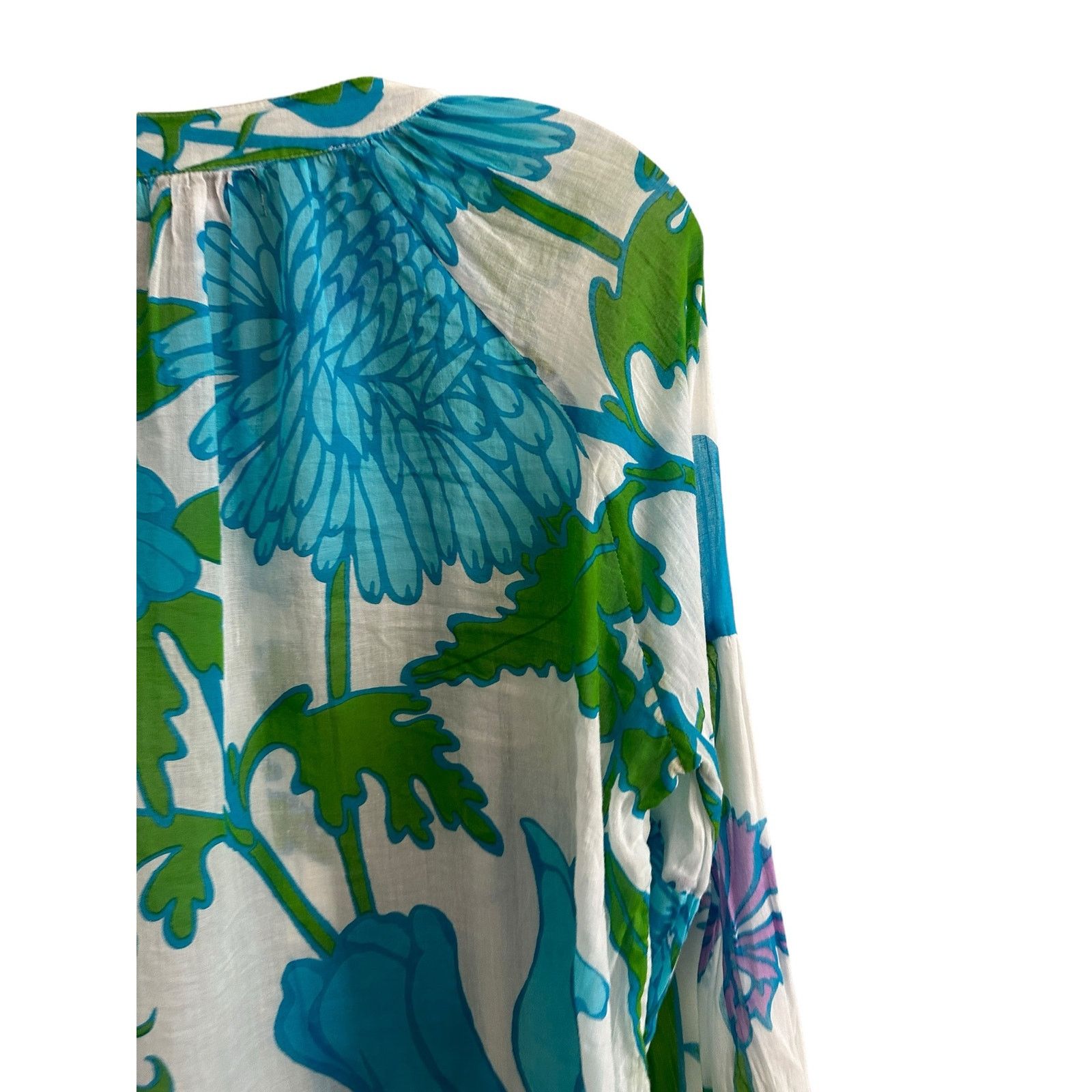 Other Olivia James Floral Long Sleeve V-Neck Button Up Blouse - S Size S / US 4 / IT 40 - 10 Thumbnail