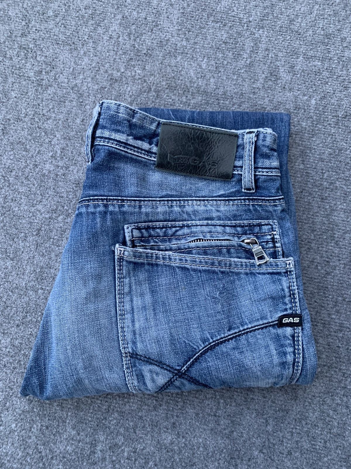 GAS Distressed Gas jeans.made in Italy Size US 32 / EU 48 - 15 Thumbnail