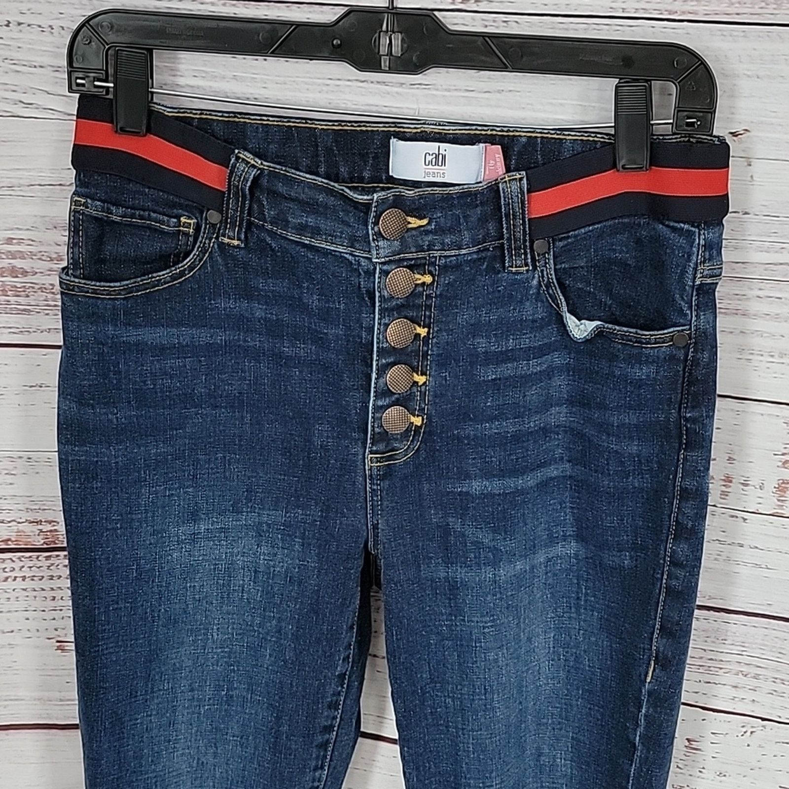 Other Dark Wash High Rise Skinny Jeans Size 6 Size 28" / US 6 / IT 42 - 3 Thumbnail