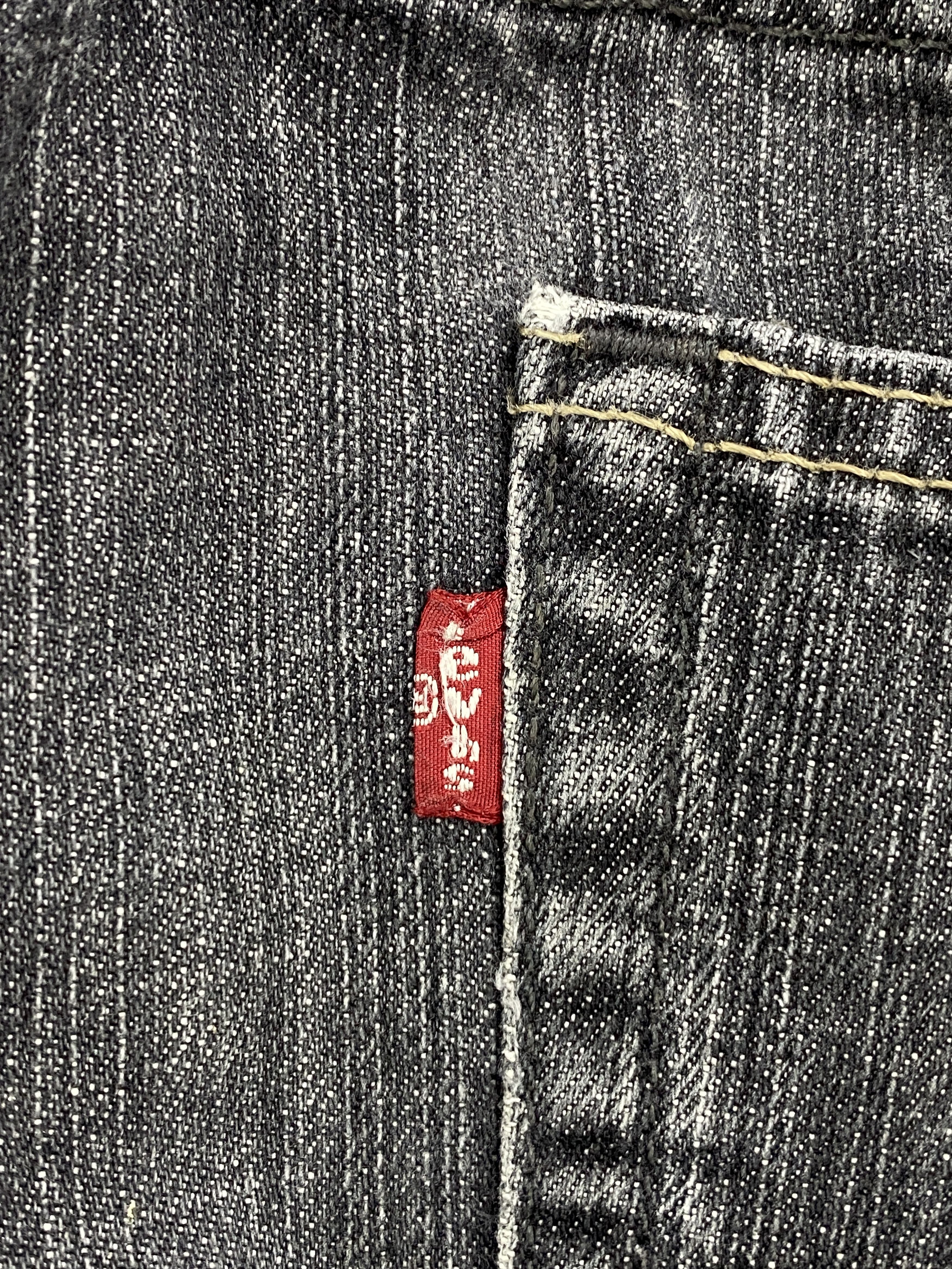 Levi's × Vintage Faded Black Vintage Levis 559 Jeans Size US 35 - 6 Thumbnail
