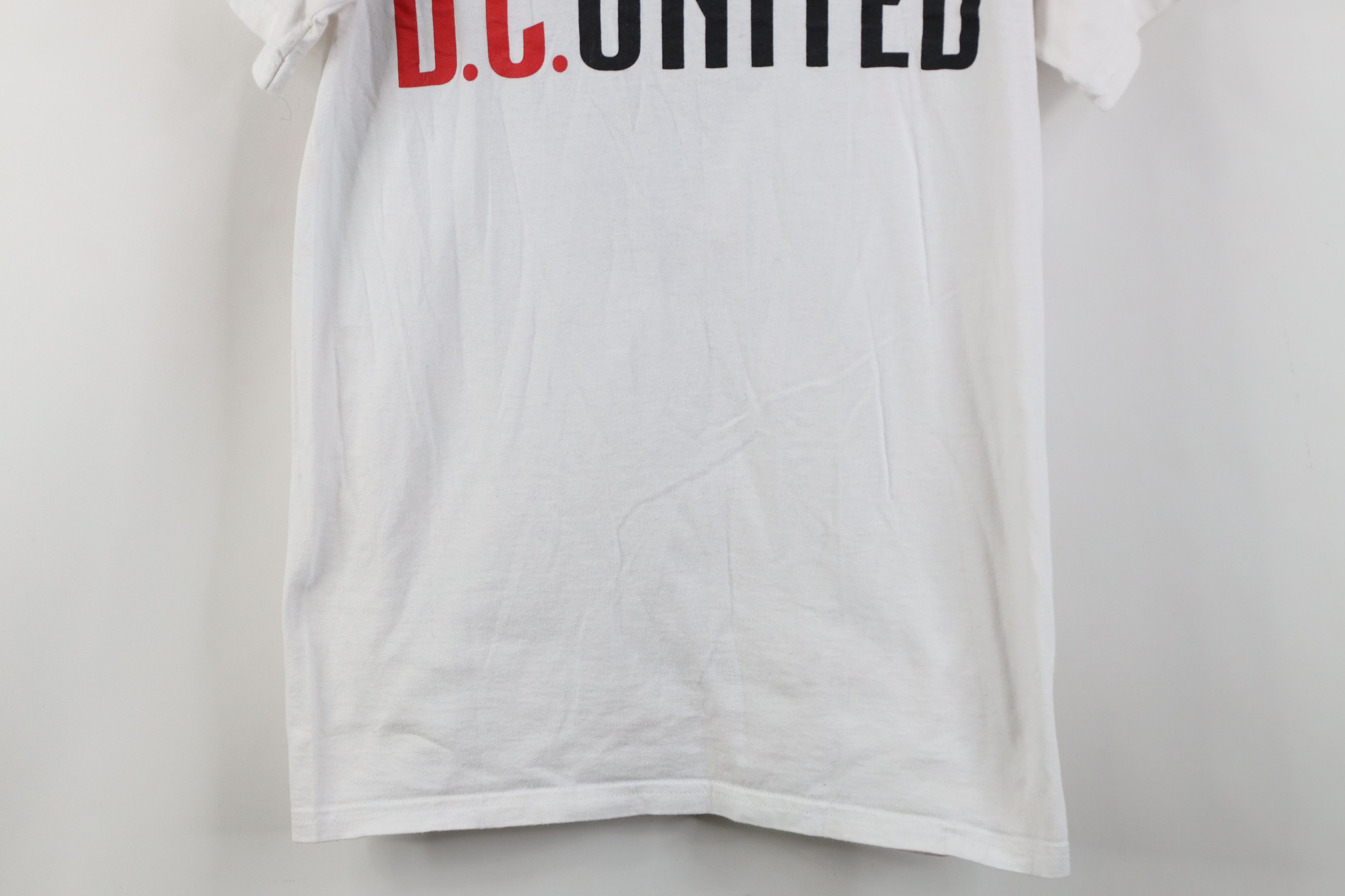 Adidas Vintage Y2K Adidas DC United Soccer Jersey T-Shirt White #9 Size US S / EU 44-46 / 1 - 3 Thumbnail