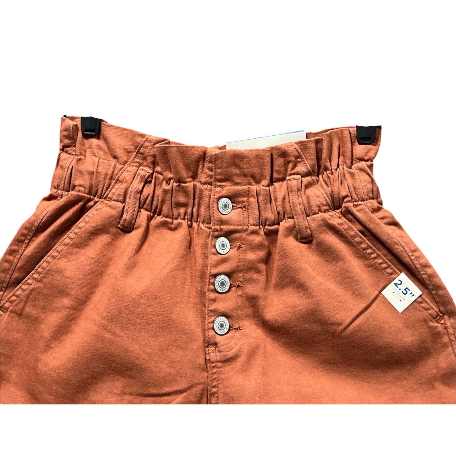 Arizona Jean Co. Arizona - Women's High Rise Denim Short - Brown - 5 Size 26" / US 2 / IT 38 - 14 Thumbnail